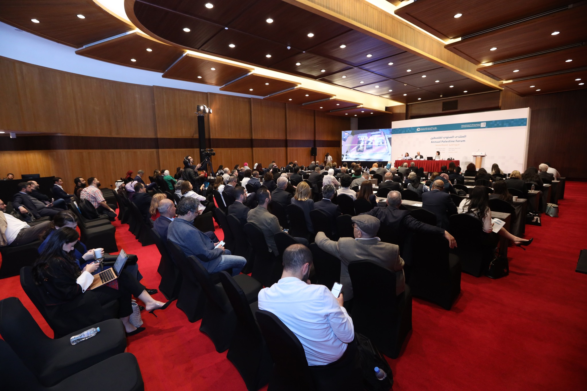 AAUP Researchers Participate in the Annual Palestine Forum in Doha