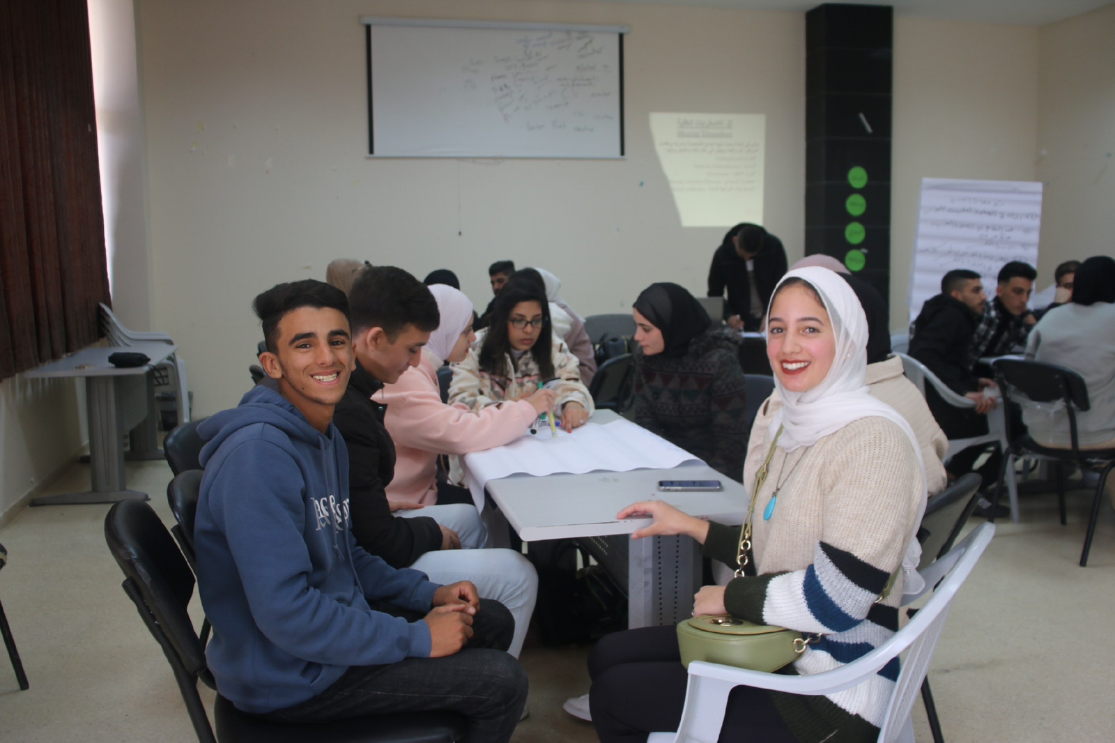 افتتاح دورة الصحة النفسية والرفاهية لطلبة الجامعة العربية الأمريكية