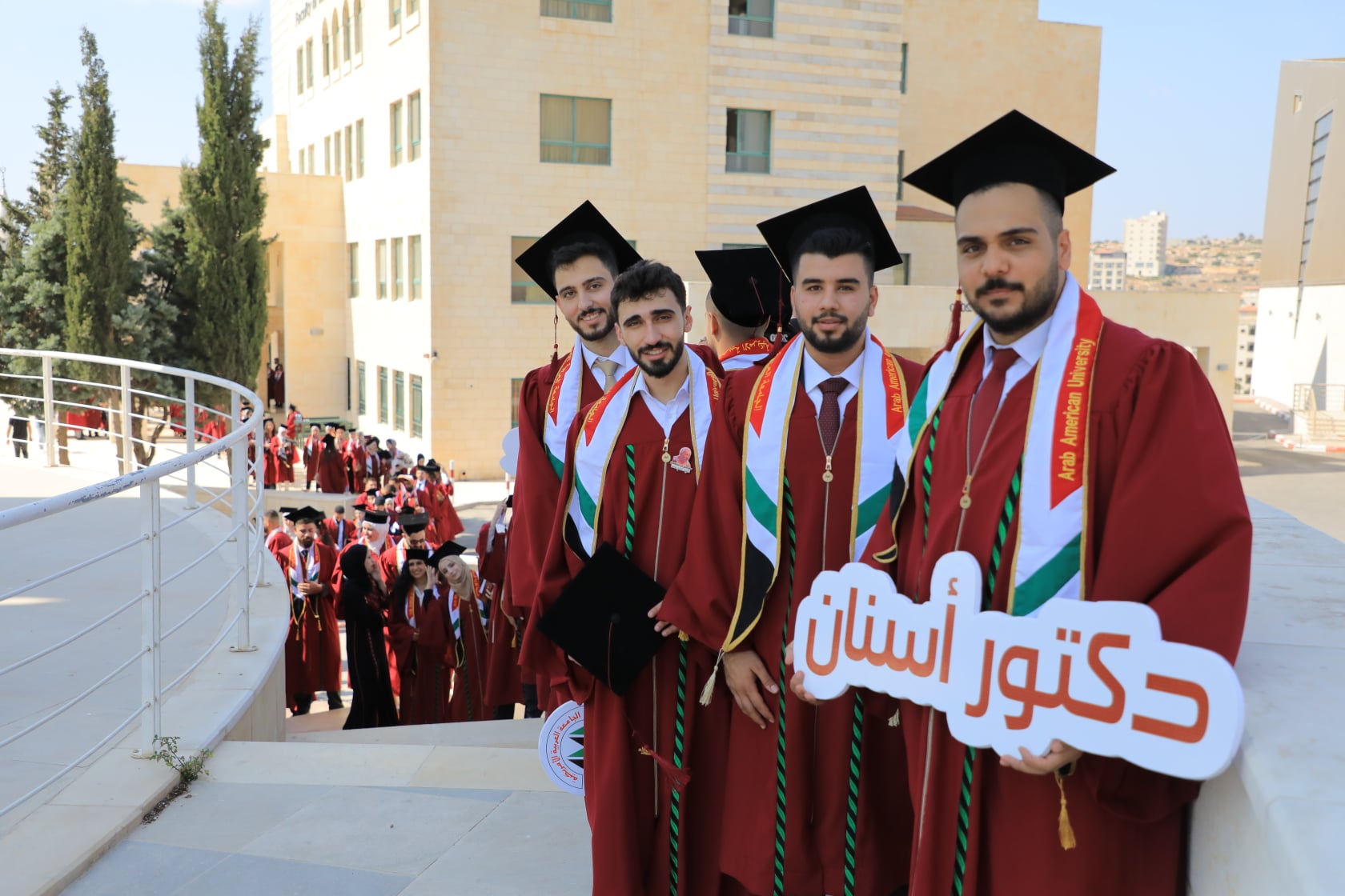 AAUP Celebrating the Graduation Ceremonies of its 17th and 18th Cohorts from the Faculties of Dentistry, Engineering and IT and Sciences
