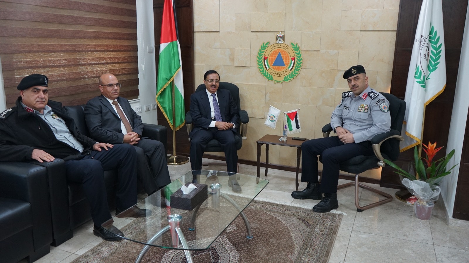 AAUP Council Of Directors Chairman And The Director General Of The Civil Defense Are Studying Ways Of Mutual Cooperation
