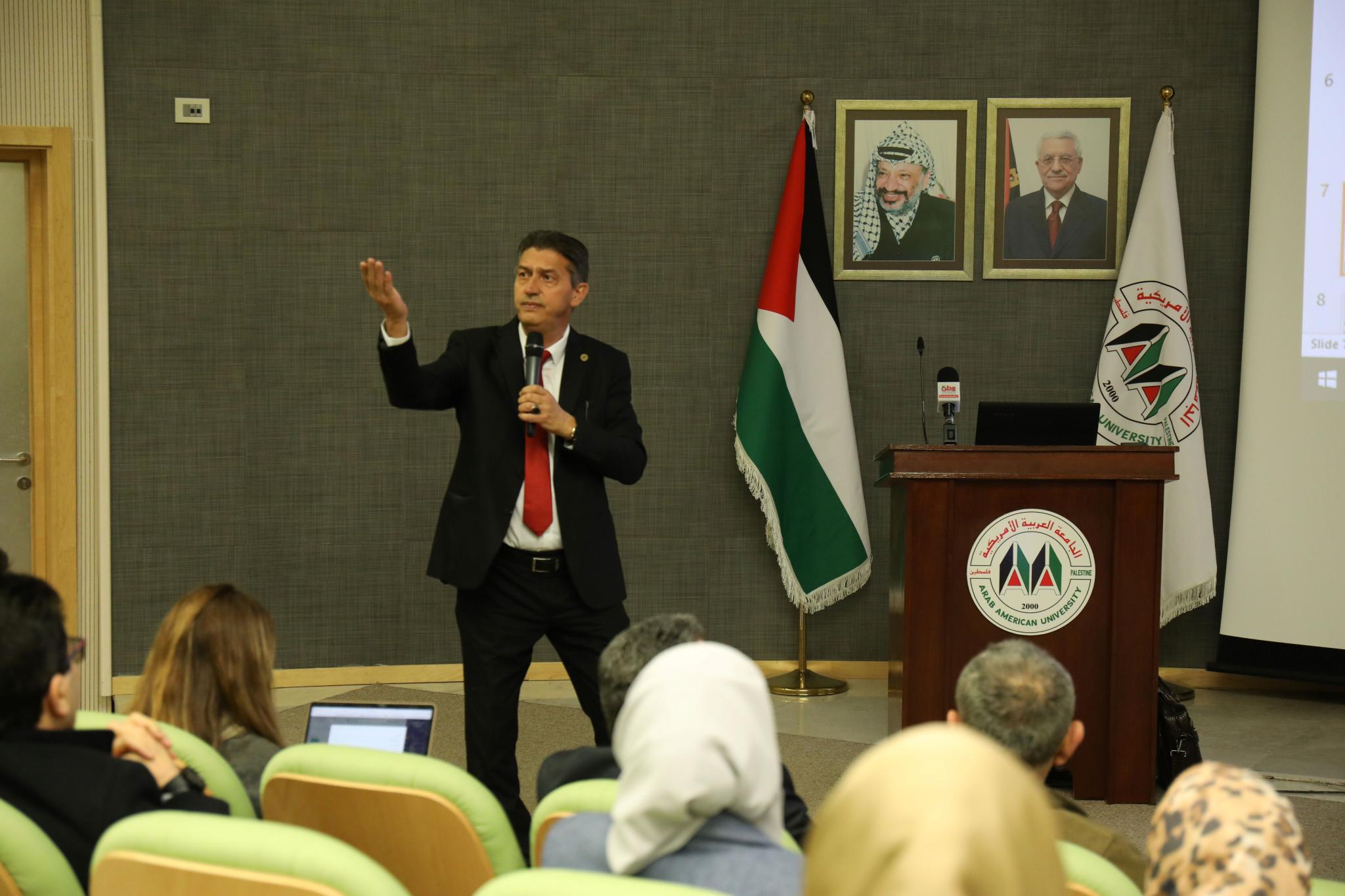 The Arab American University Holds a Training Workshop for Academicians to Raise the Level of Academic Quality