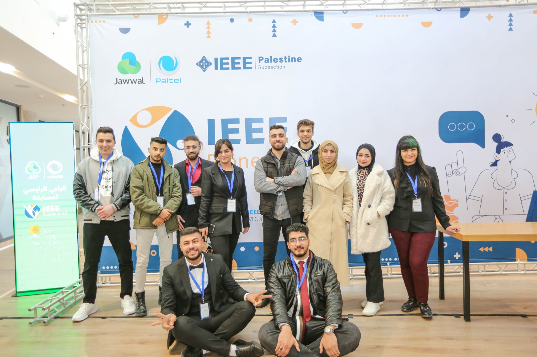 A Student Team from the Faculty of Engineering and Information Technology Wins the Second Place in the IEEE Pioneers 2.0 Competition