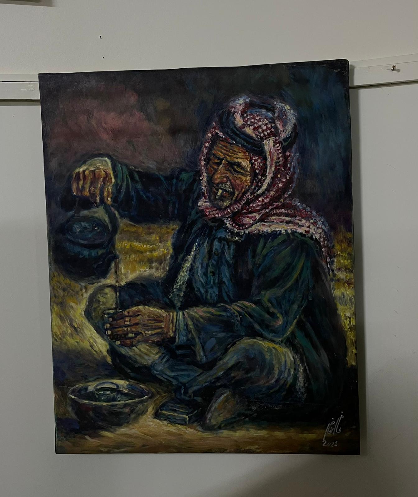 The Arab American University Participates in the Opening of an Exhibition for Artists from Gaza