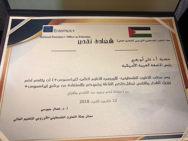 Honorable Certificate 