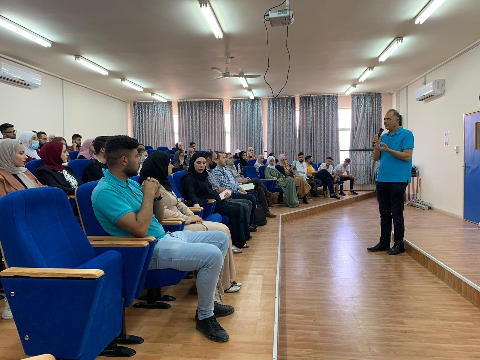 Hassib Sabbagh Center in AAUP and the Faculty of Engineering and IT Organize a Workshop about the Best Idea of a Technological Application in the Health Field “DocTech”