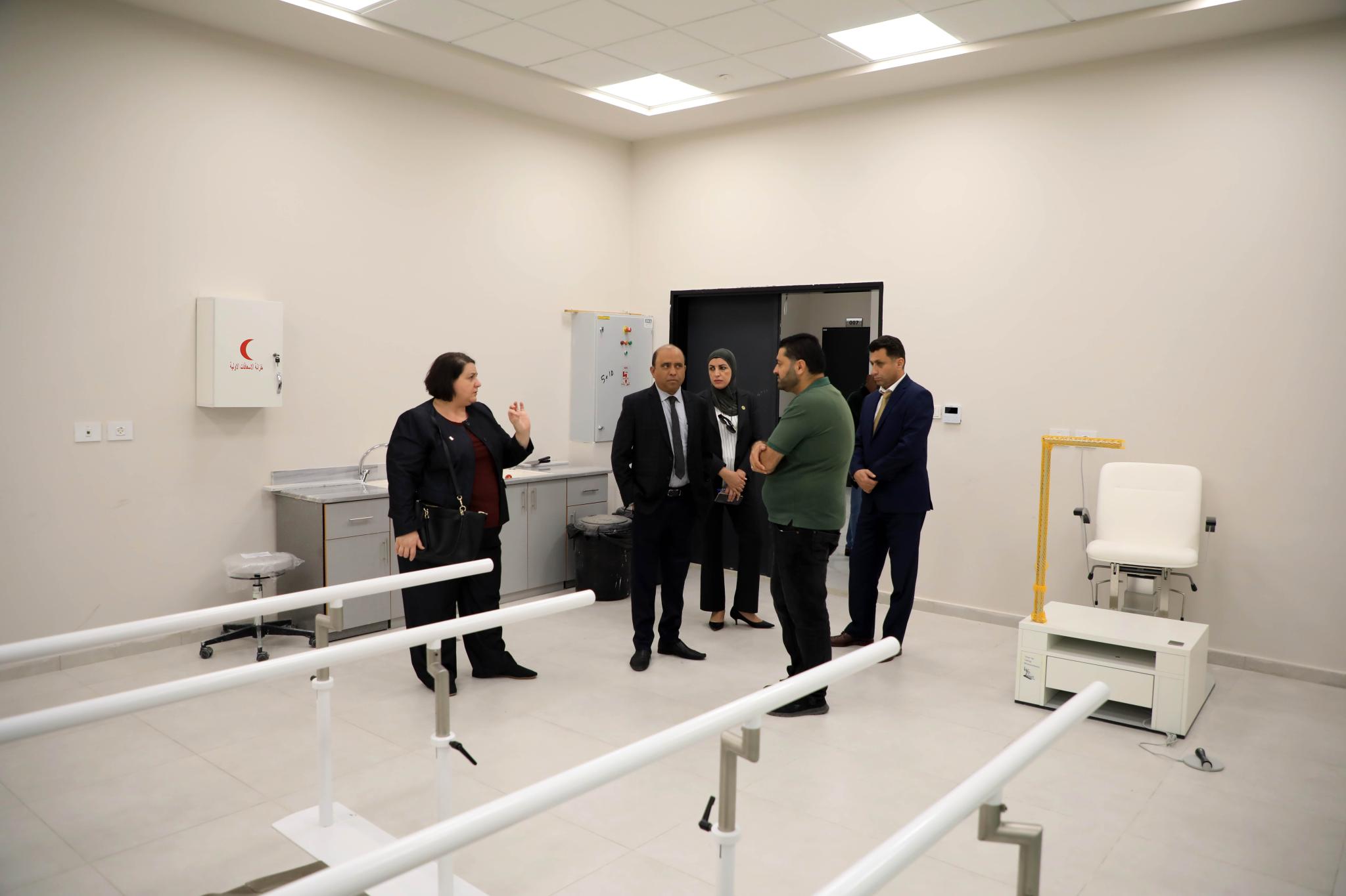 A Delegation from Indiana University of Pennsylvania Visits the Arab American University and Tours its Faculties and Medical Centers