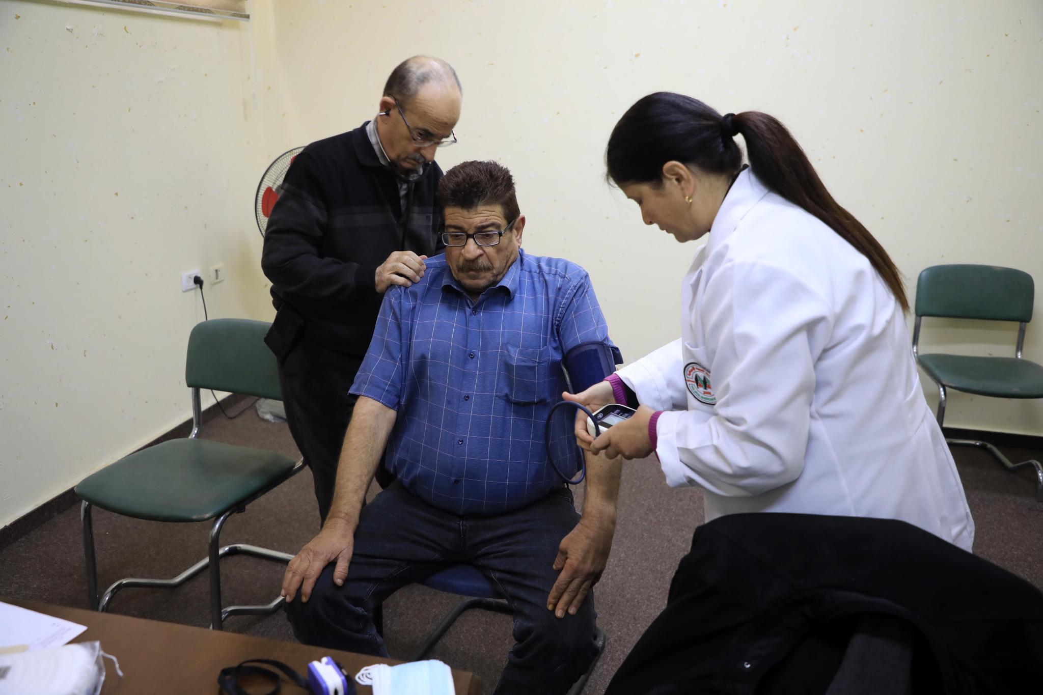 The Arab American University Holds a Medical Day in the Town of Seilat Al-Dhahir