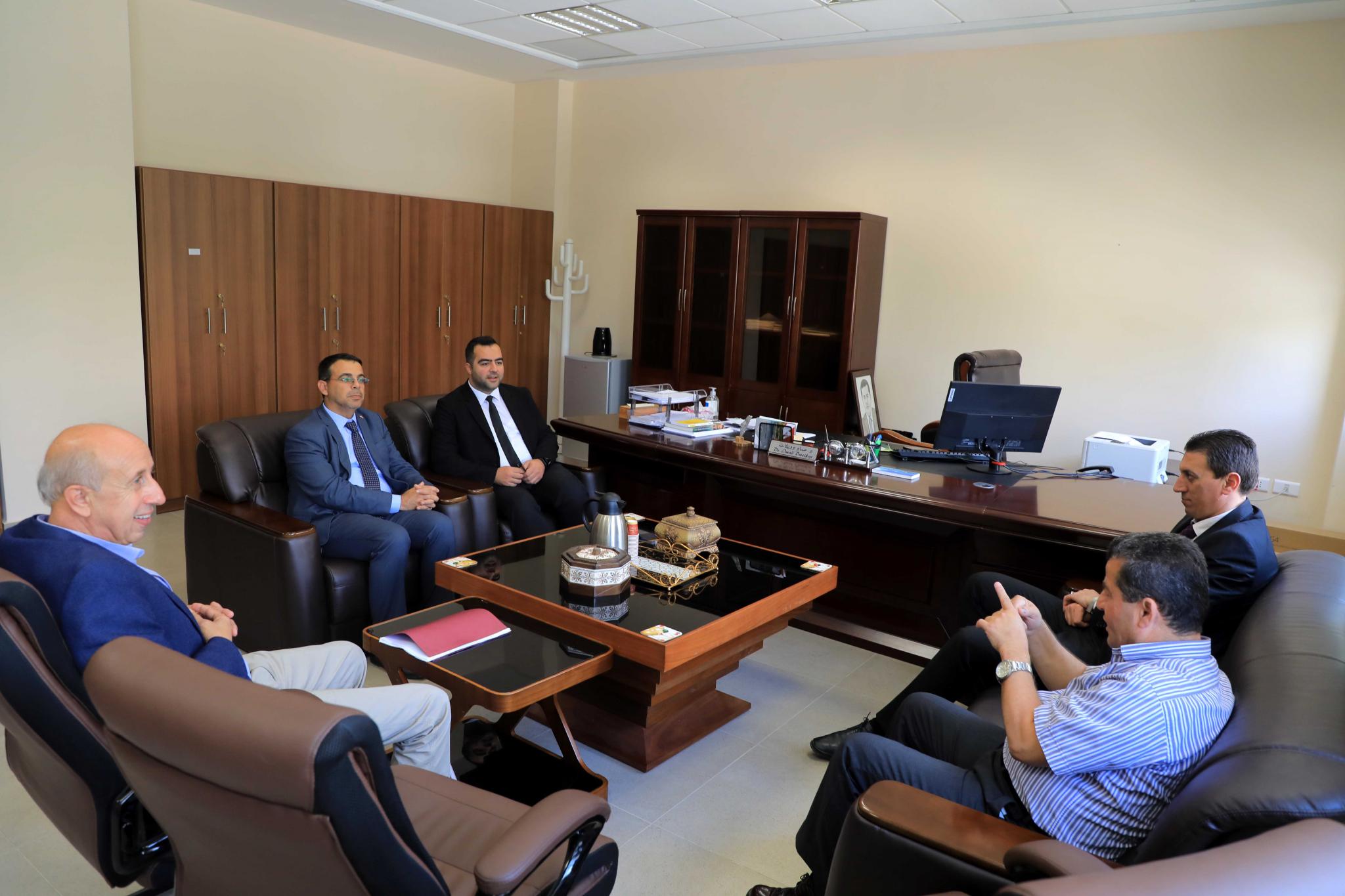 Part of the visit of the Turkish Cultural Attaché