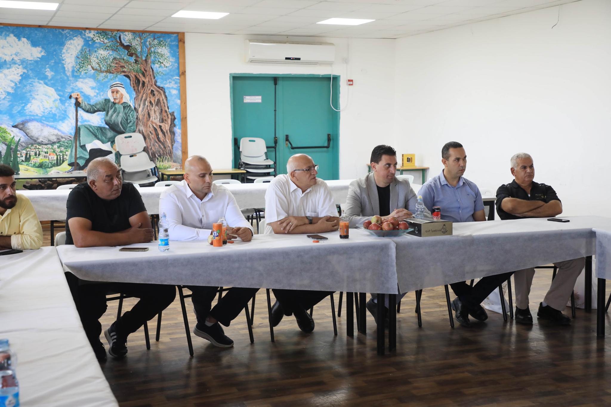 An AAUP Delegation Visits the Daburiya Local Council and the Village Comprehensive School in the Occupied Palestinian Territory