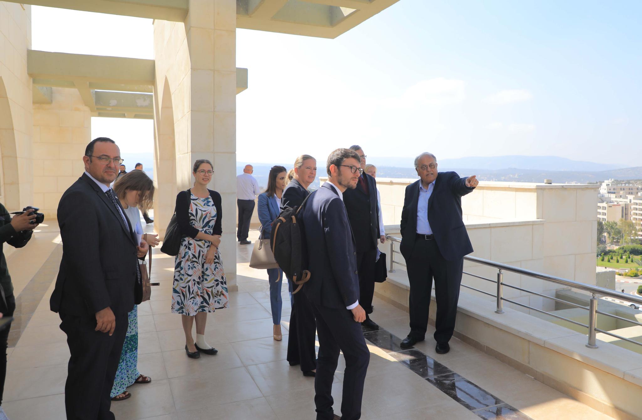 AAUP Hosted a Diplomatic European Delegation to Learn about the Faculties and Academic Programs of the University