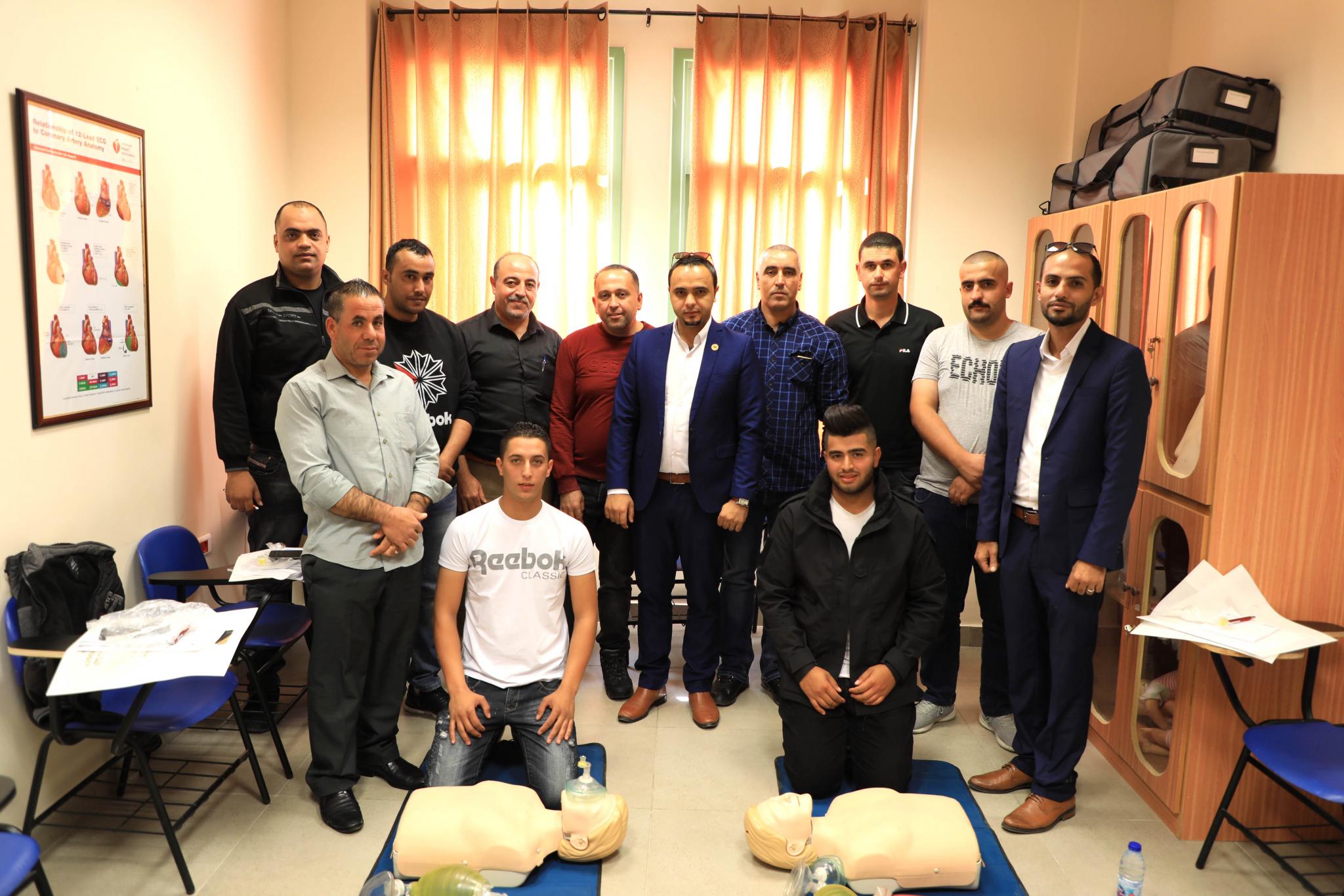 AAUP Organizes a CPR Training for Police Authority
