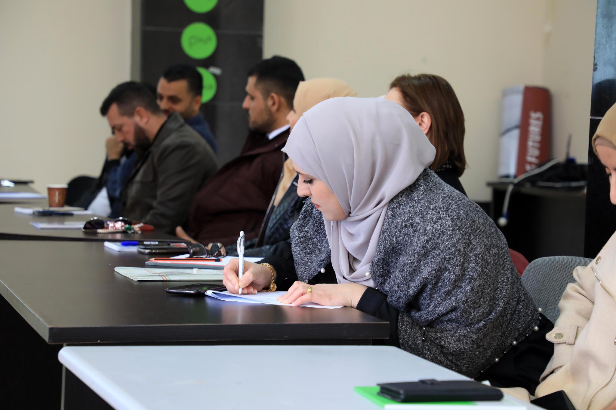 الجامعة العربية الامريكية تعقد ورشة تدريبية لممثلي الجودة الإدارية في كلياتها ودوائرها 