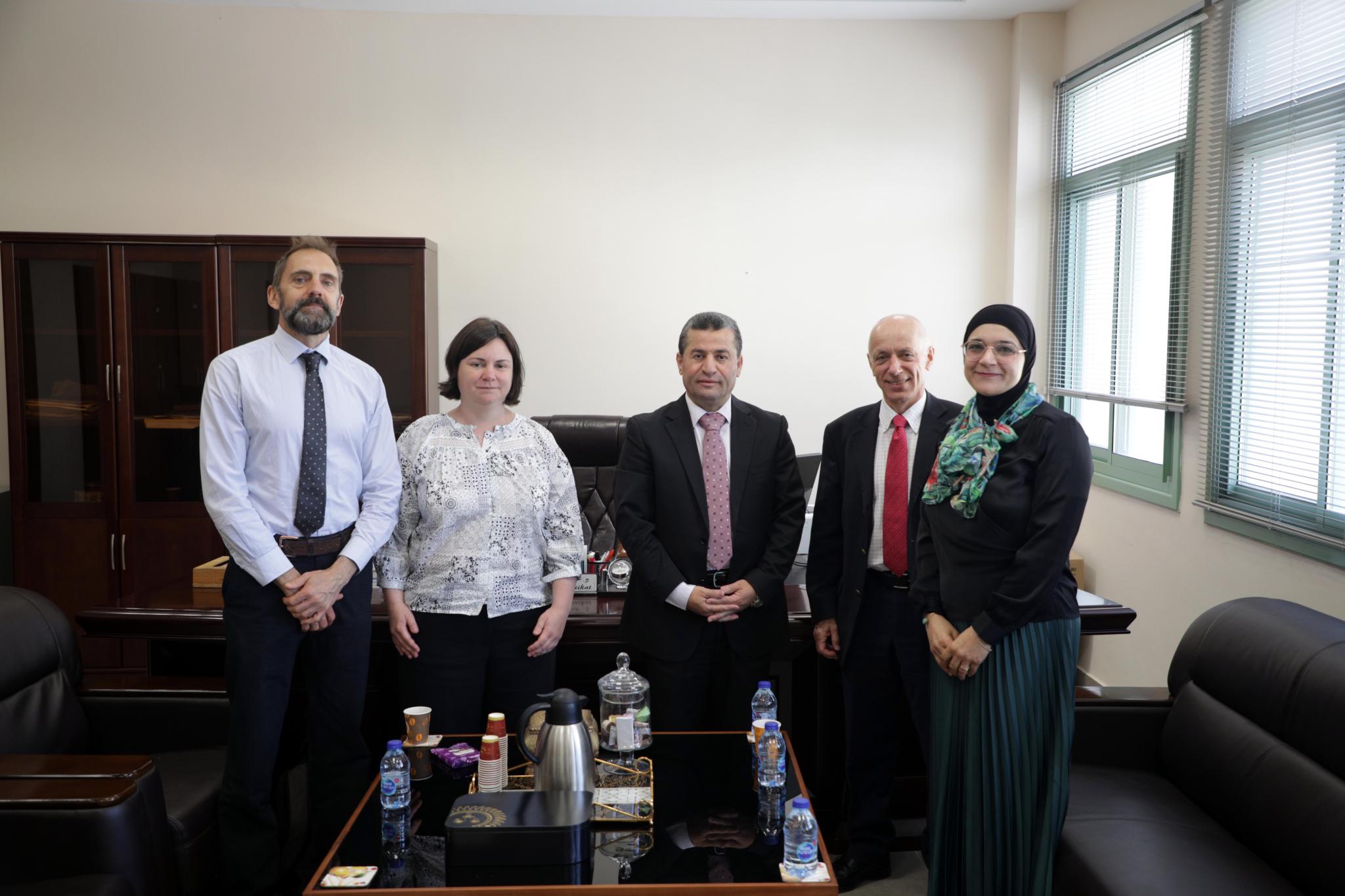 A Delegation from Faculty of Medicine at the University of Exeter, UK, Visits the University