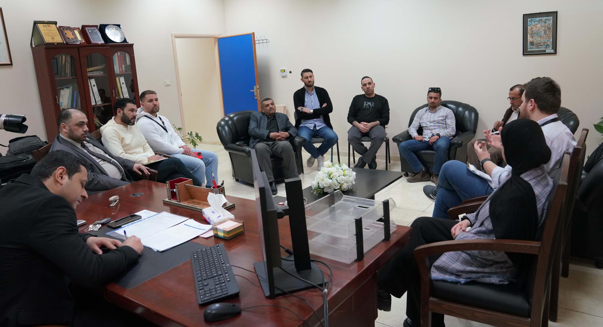 Asal Technology Company Visits the Arab American University
