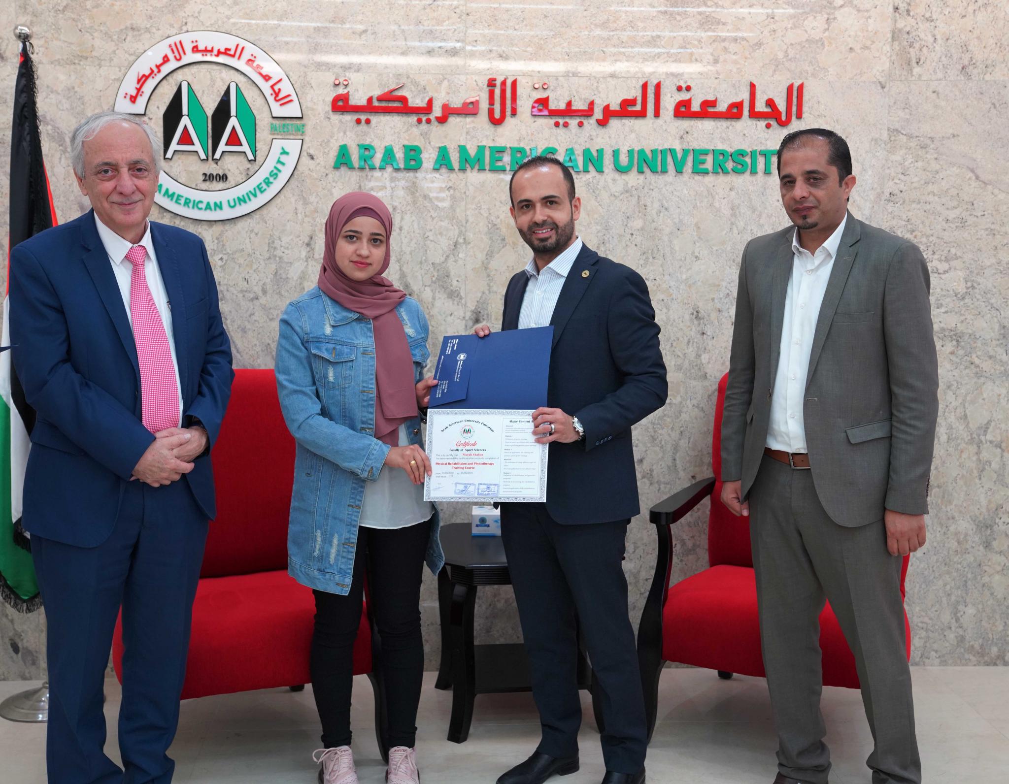 AAUP Graduated 17 Students From Sports Rehabilitation Course