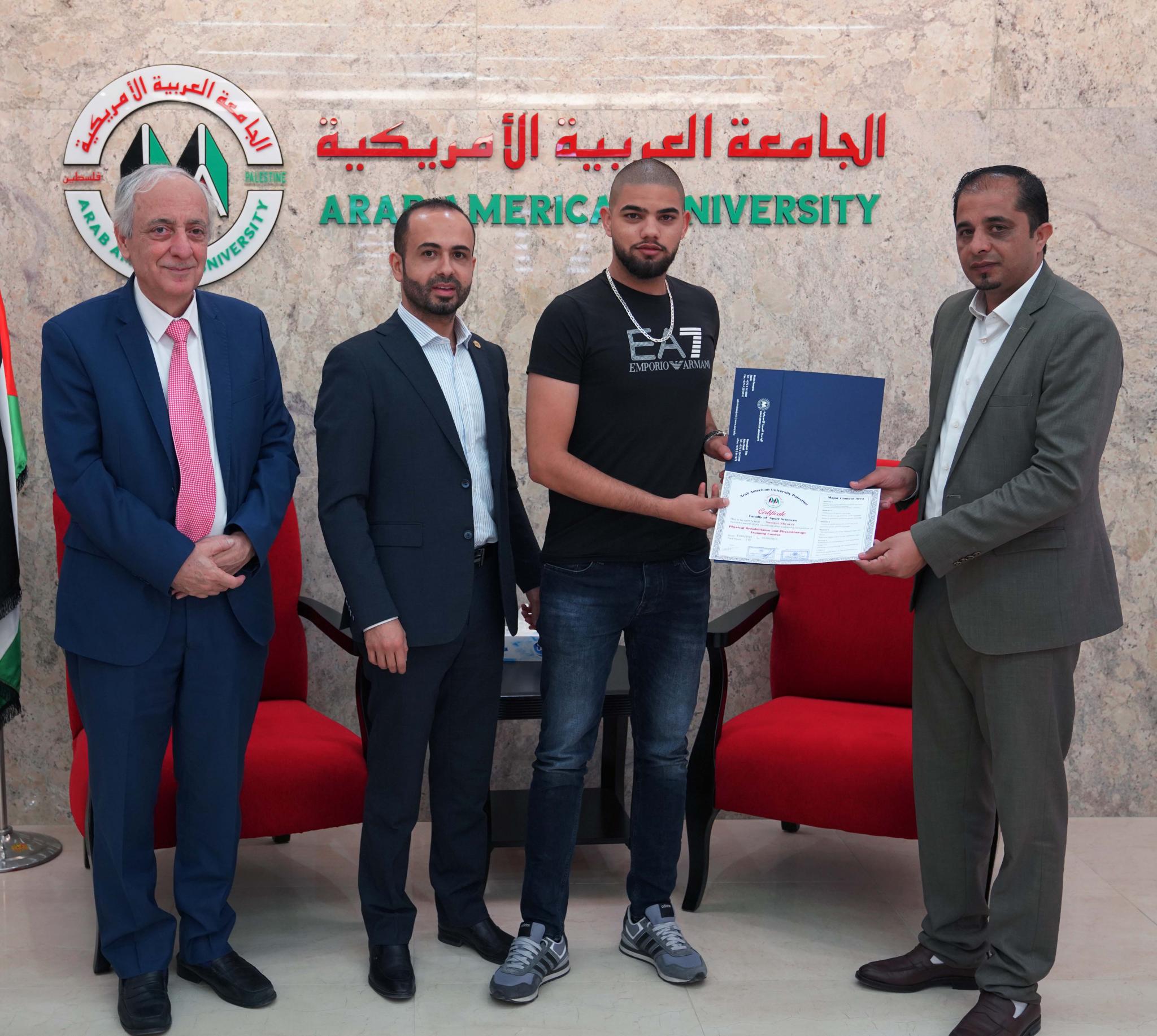 AAUP Graduated 17 Students From Sports Rehabilitation Course