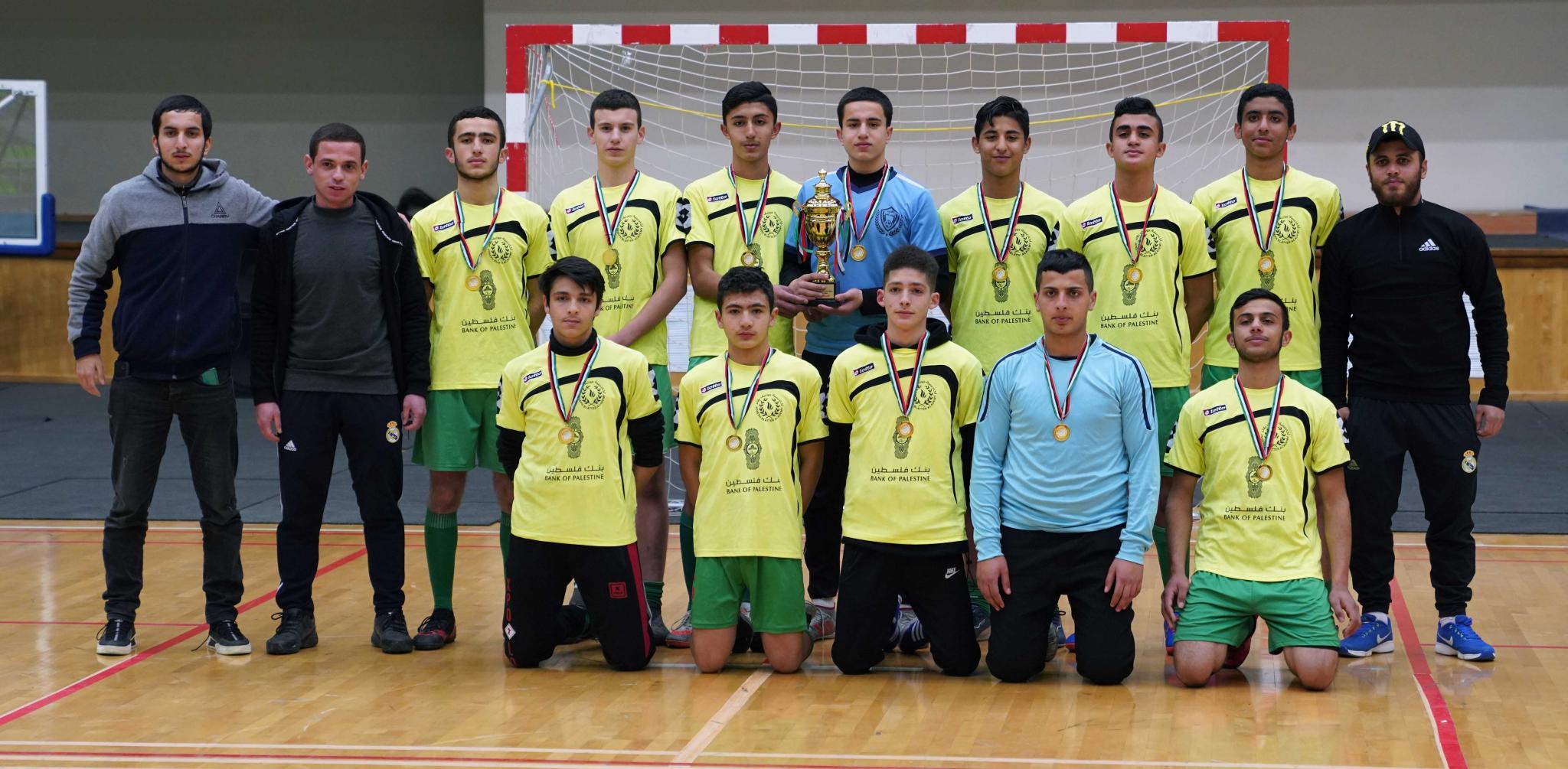 AAUP Hosts the Palestine Football Cup Finals in the Sport Hall