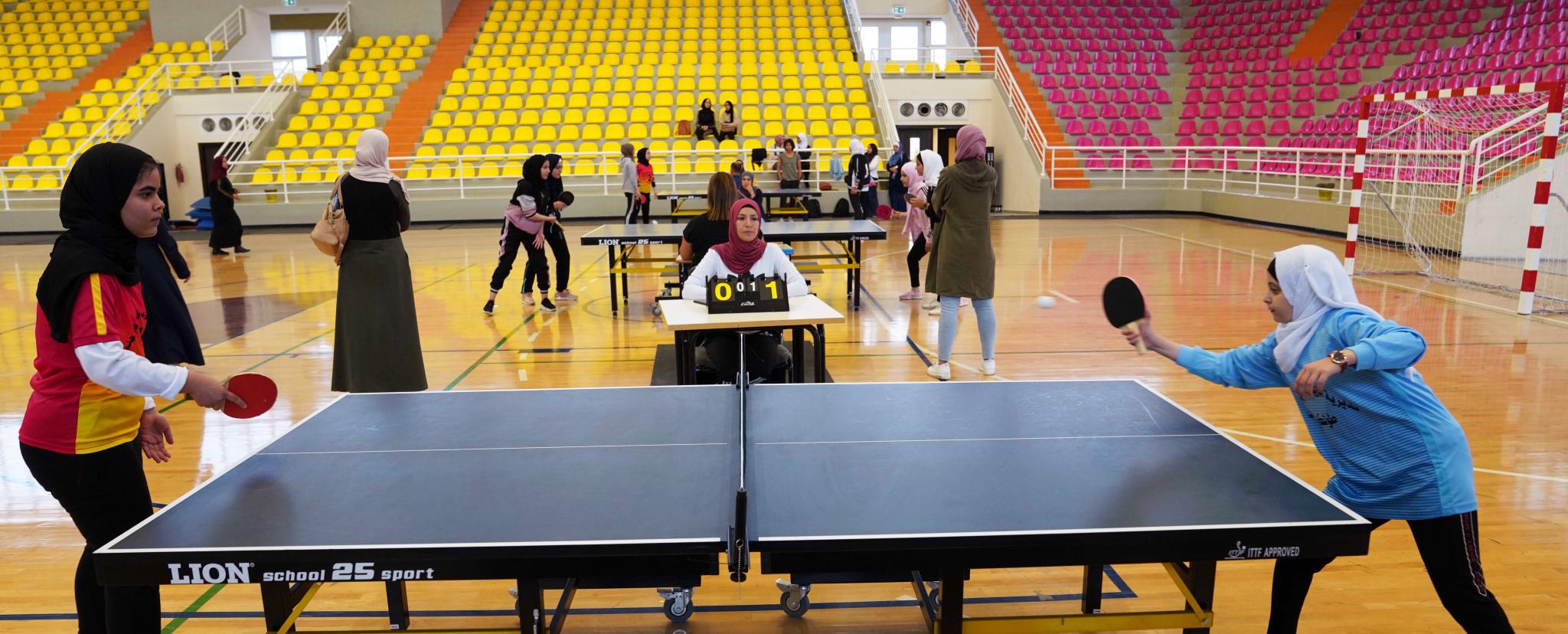 AAUP Hosts a Table Tennis Championship for Males and Females