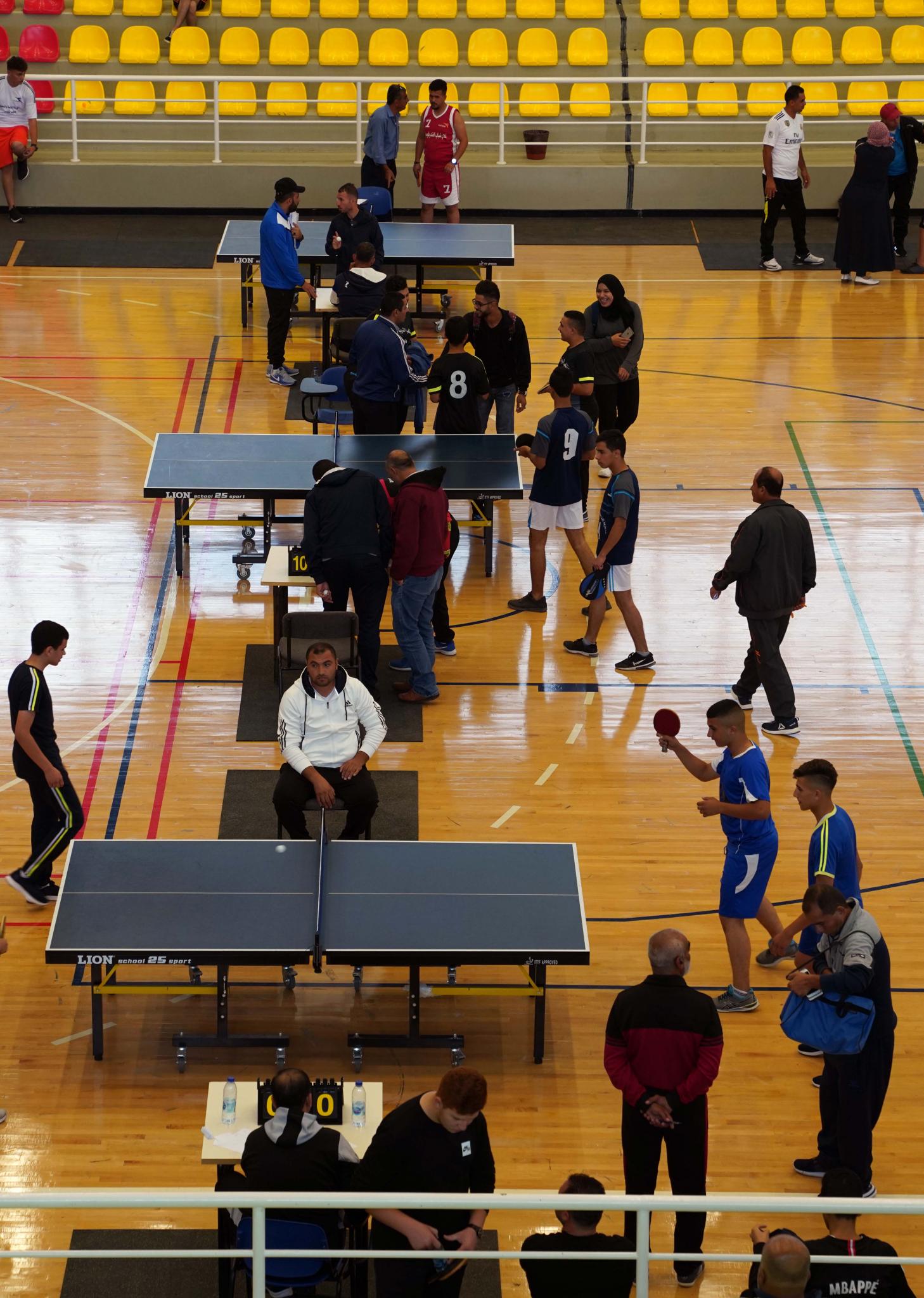 الجامعة تستضيف بطولة تنس الطاولة للذكور والإناث