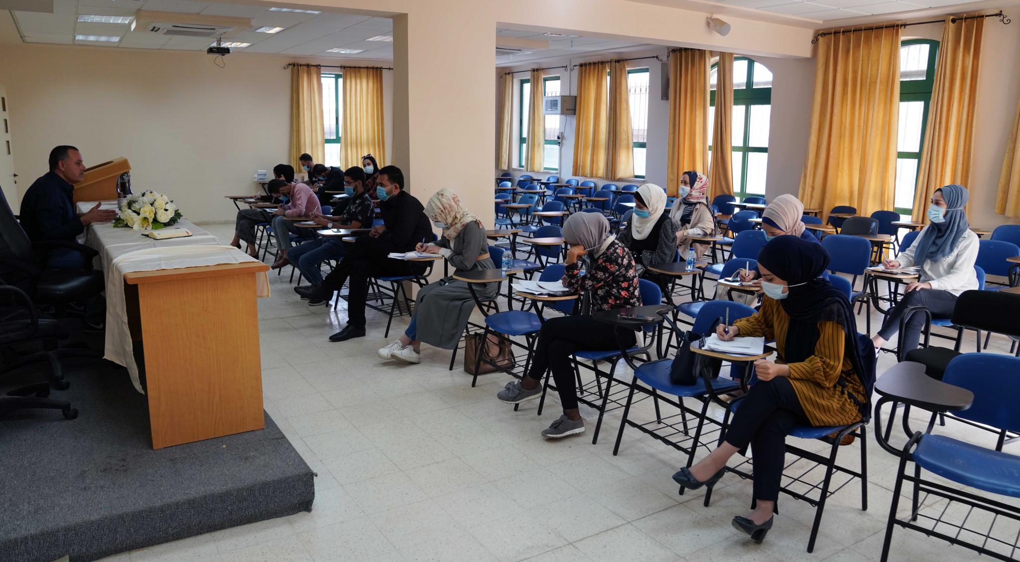 AAUP Launches a Series of Scientific Lectures for the Faculty of Law Graduates who are about to Take the Practice Test