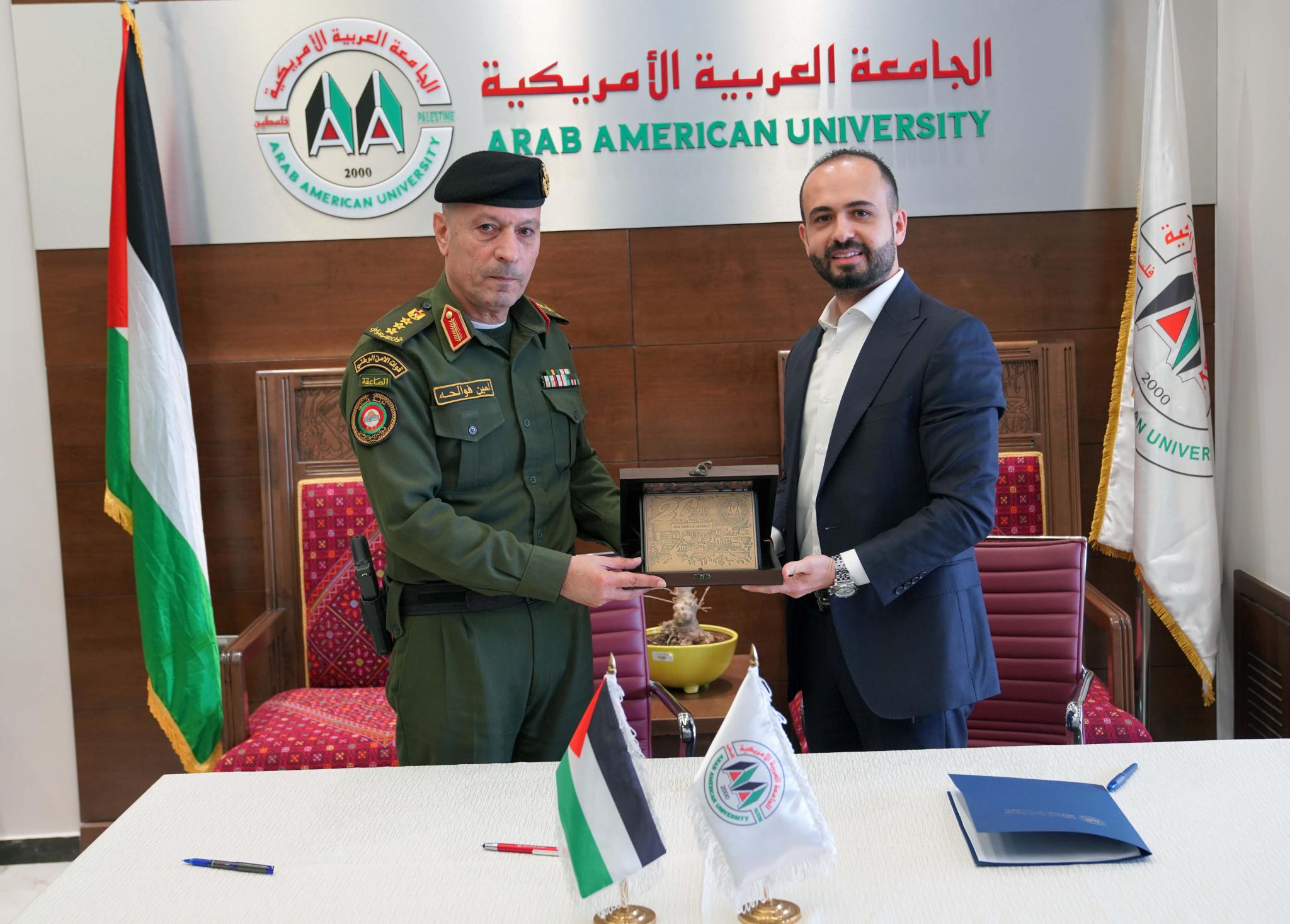 AAUP and National Security Forces Sign a Memorandum of Cooperation and Understanding