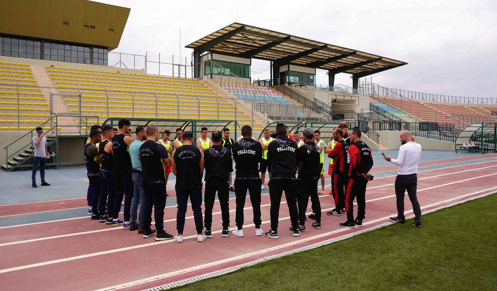The Palestinian Team of the Palestine National Athletics Federation