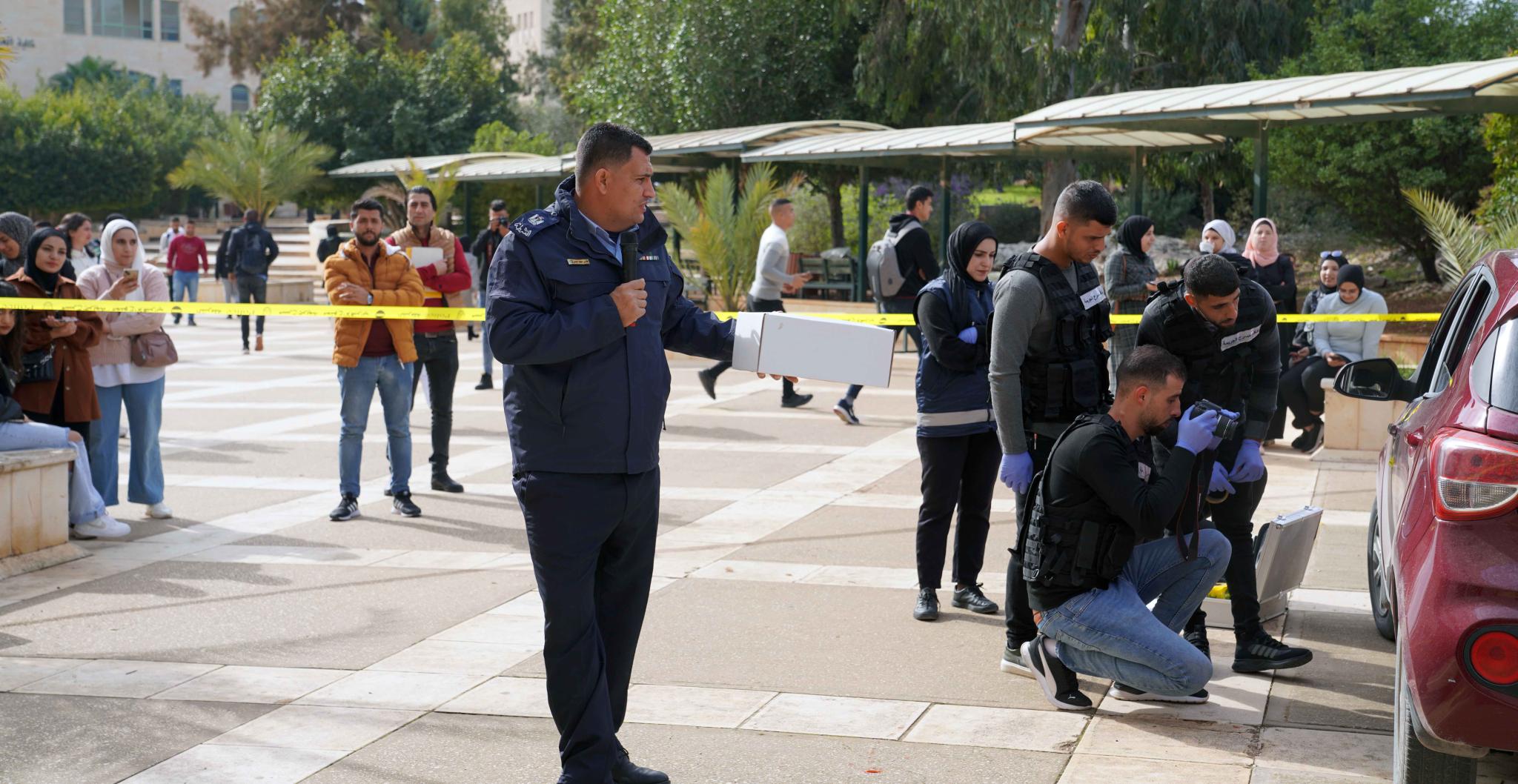الجامعة العربية الأمريكية تجري تدريباً ومحاكاة لمسرح جريمة افتراضي استهدف طلبة الأحياء الجنائية