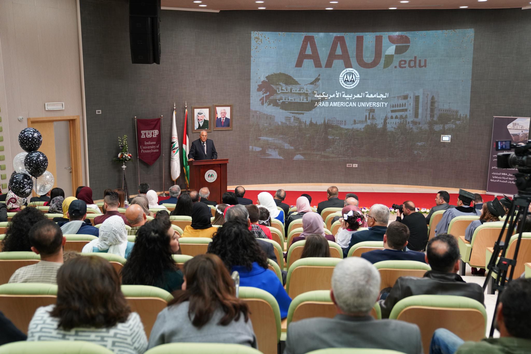 AAUP Celebrates Graduating the 5th Patch of MBA Students, the Joint Program with Indiana University