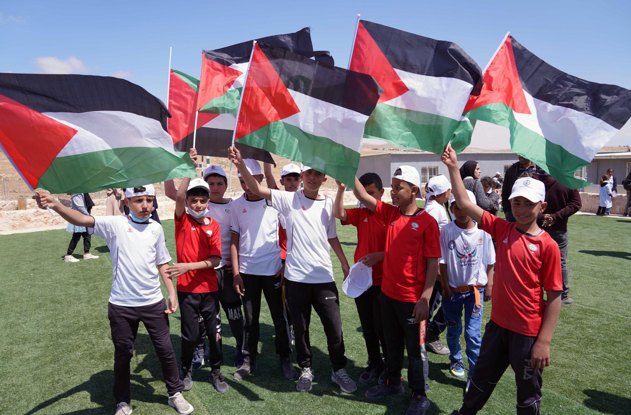 On its 20th Anniversary, AAUP and under a Joint Partnership with the Ministry of Education and the Supreme Council for Youth and Sports Organizes a Marathon "To Support Massafer Yatta Case"