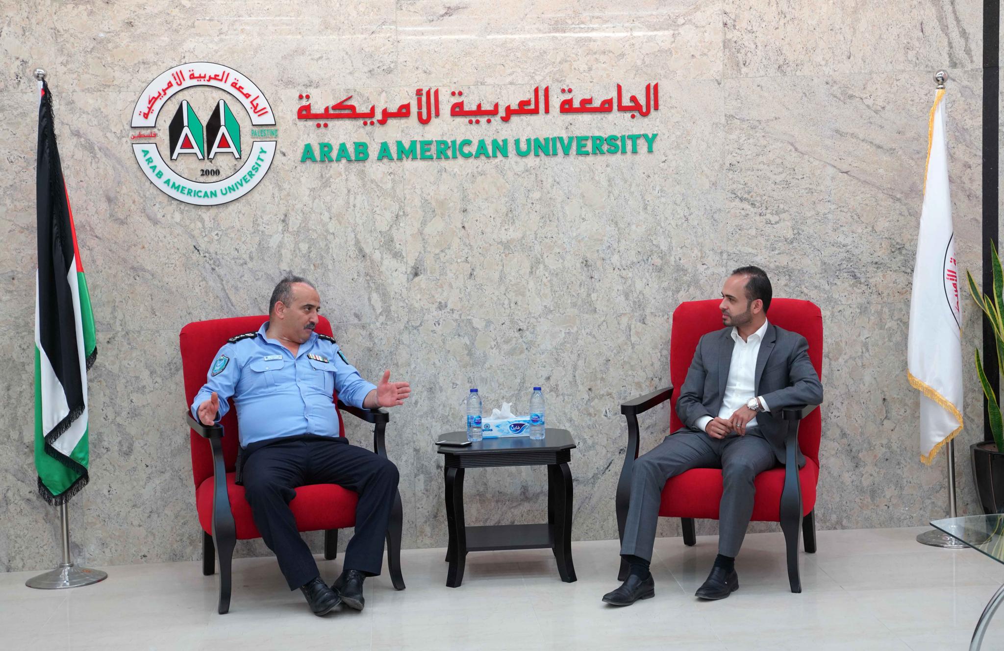 Police of Jenin Governorate visit the University 