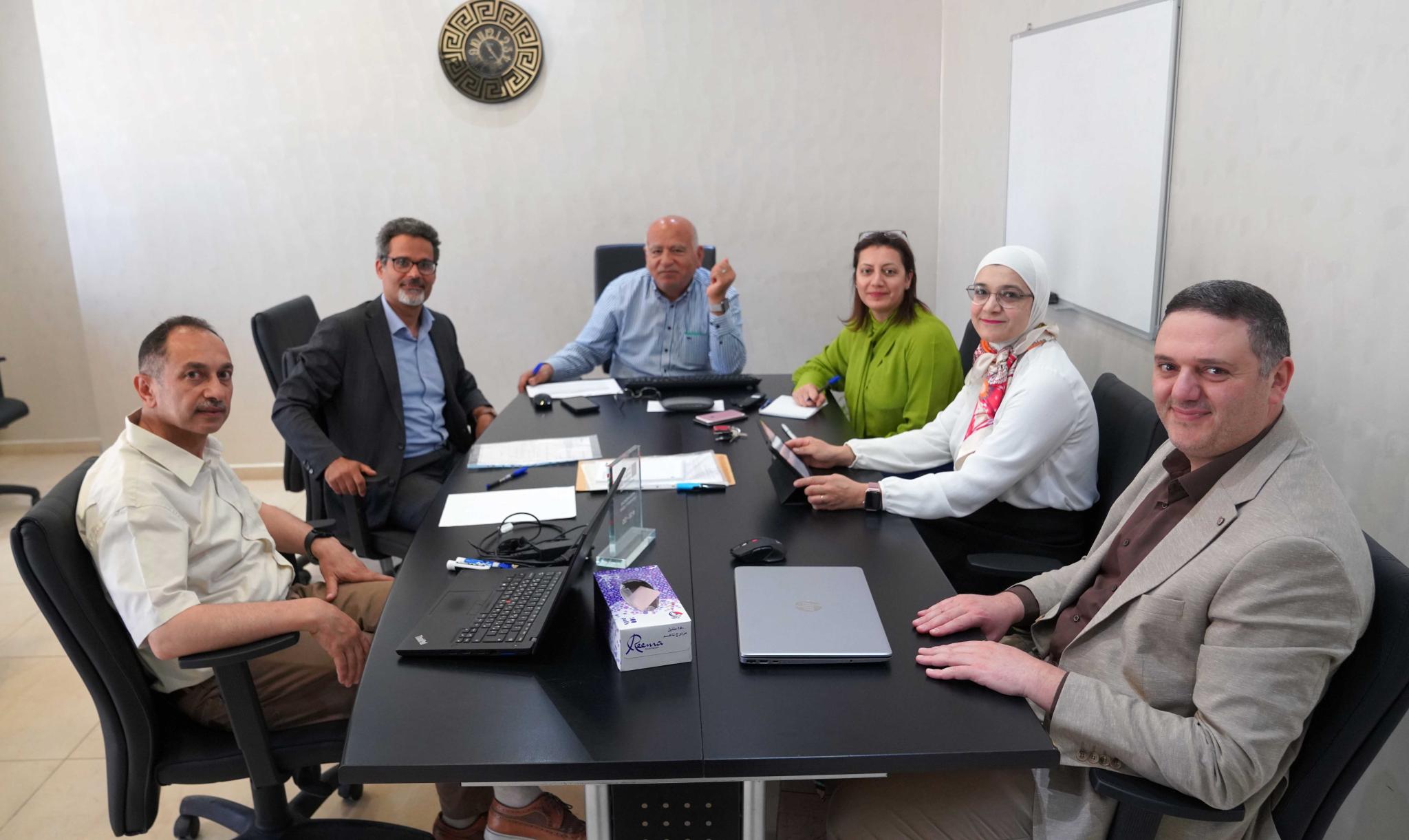 The Director of Erasmus Office in Palestine Visits AAUP