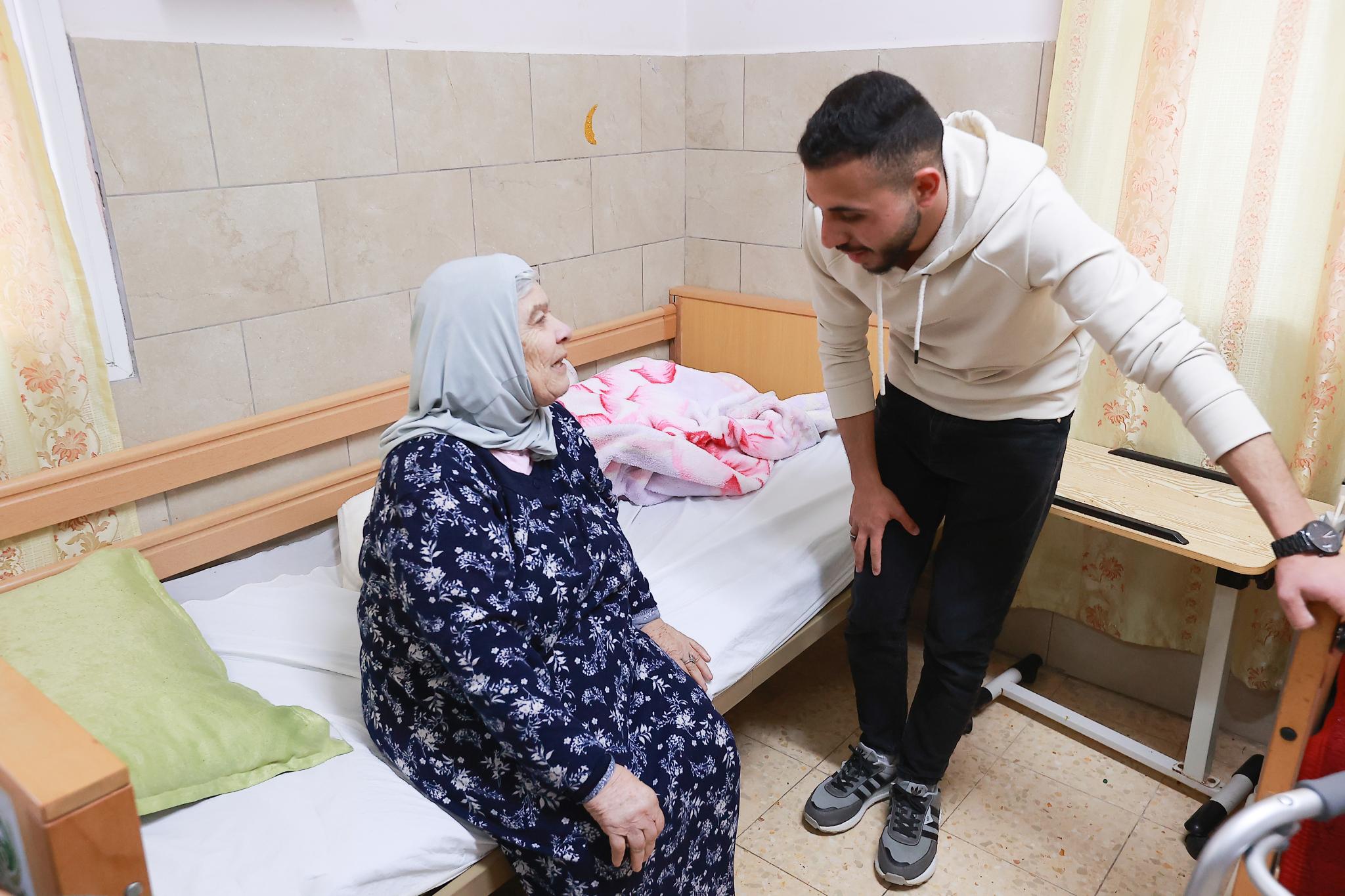 The Arab American University Holds a Ramadan Iftar at the Nursing for Seniors Home Association in Jenin