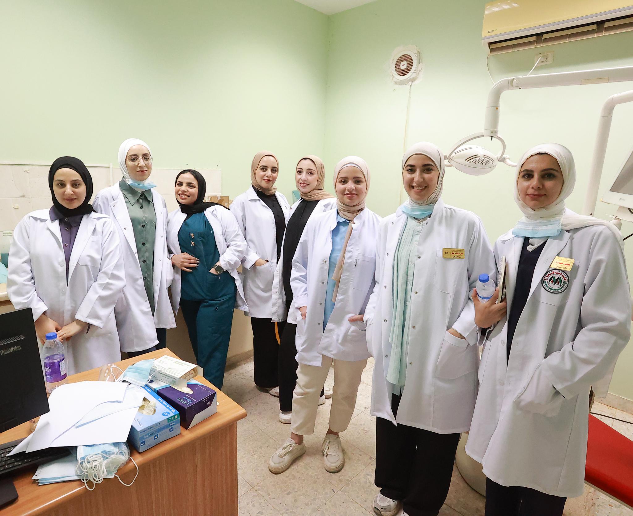 The Arab American University Holds a Free Medical Day in the Northern Jordan Valley