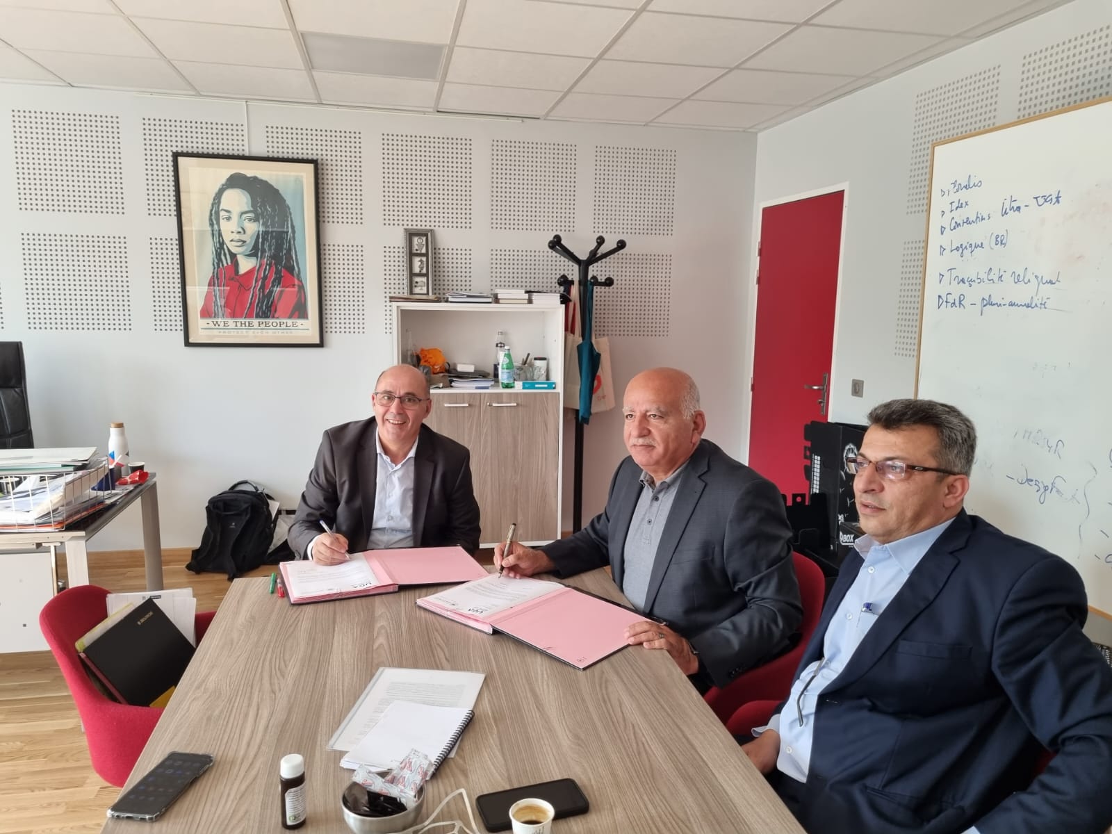 The Arab American University and the French University of Grenoble Conclude a Cooperation Agreement for Postgraduates