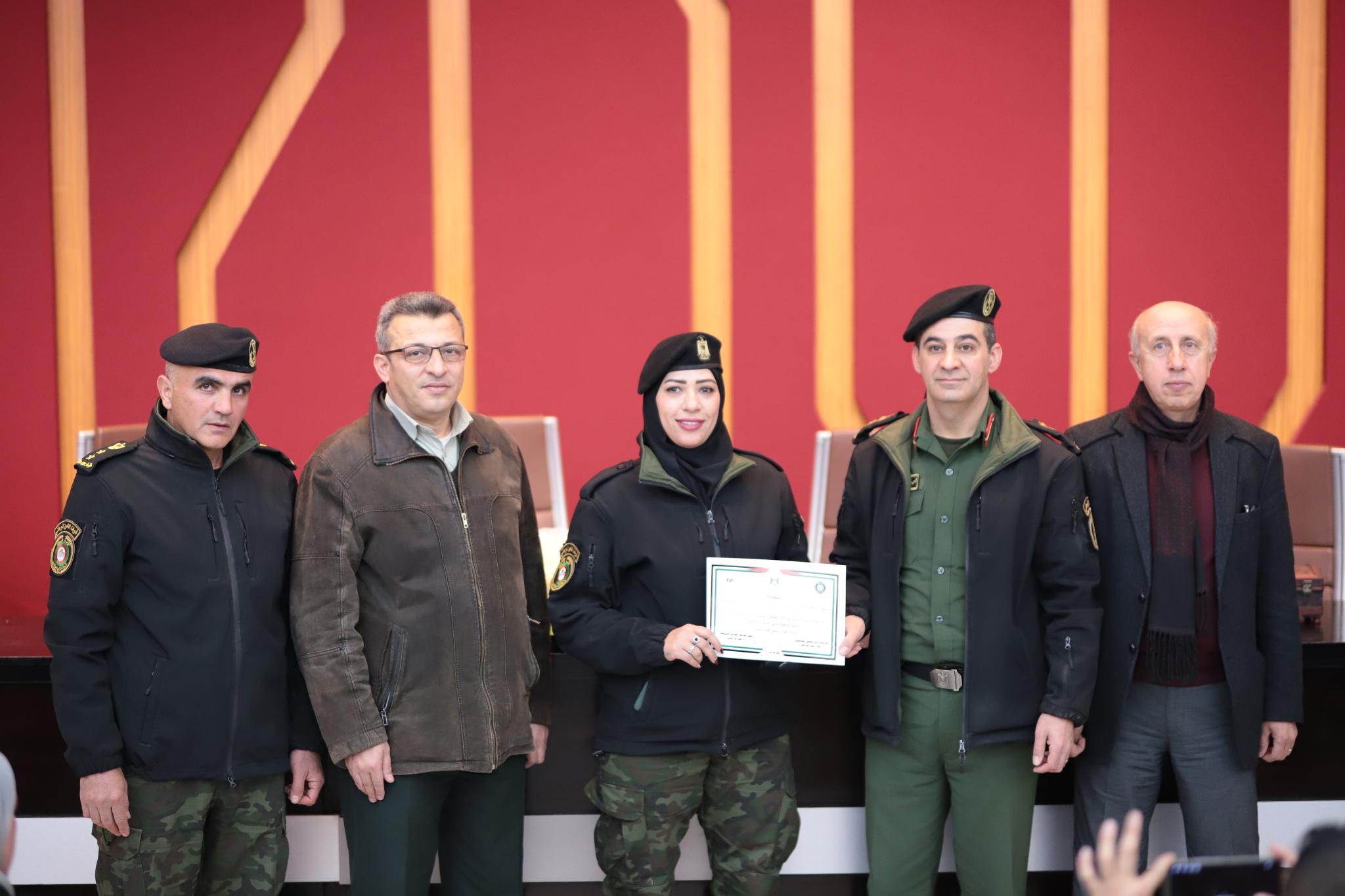 AAUP and the National Security Services Graduates a Group of National Security Officers who Participated in the Media Course