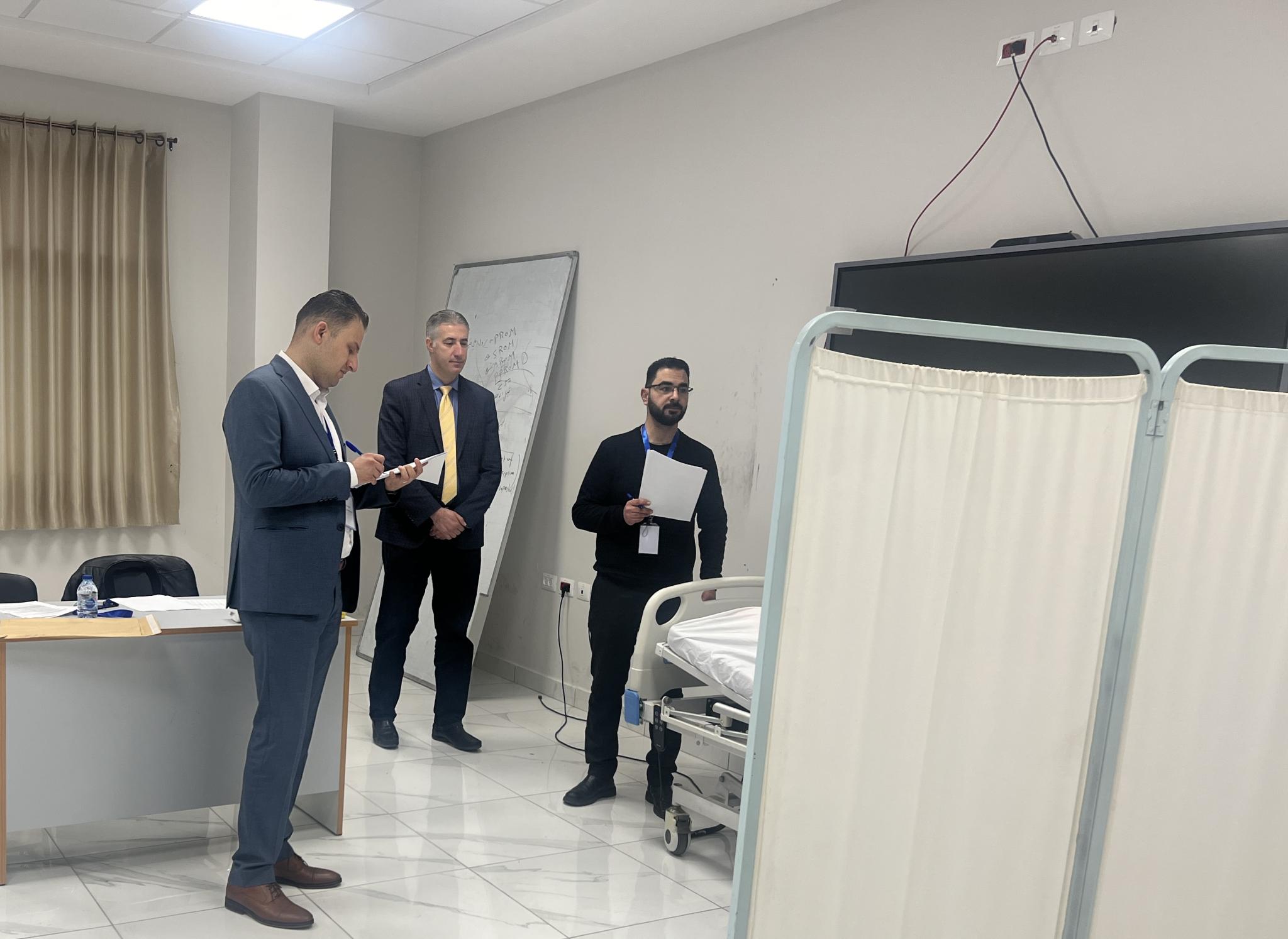 The Faculty of Medicine at the Arab American University Holds the Mini - OSCE Exam