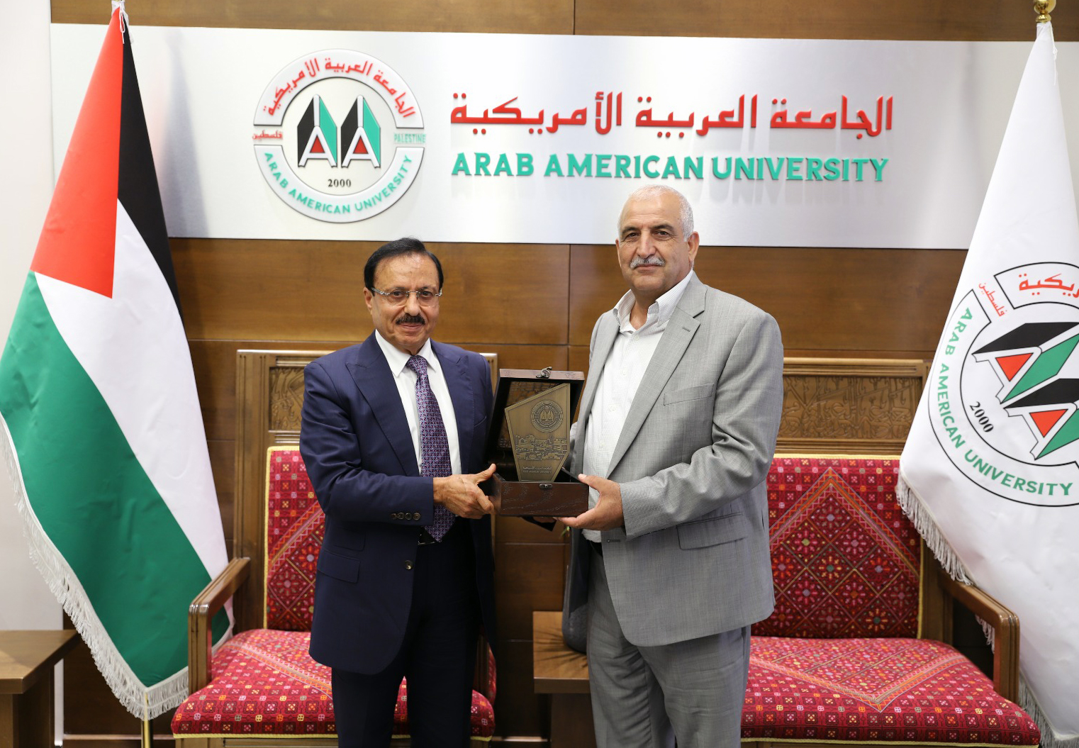 A Jerusalemite Delegation Visits AAUP in Ramallah