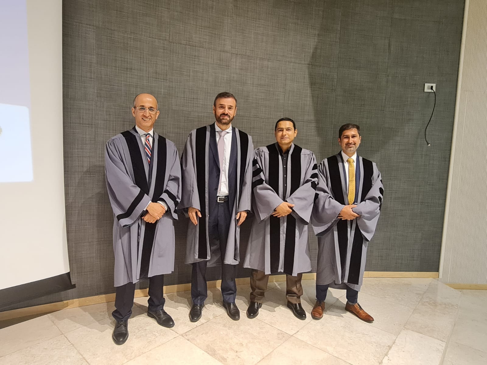 The First Graduates from the Master in Data Sciences and Business Analytics Defend their Thesis