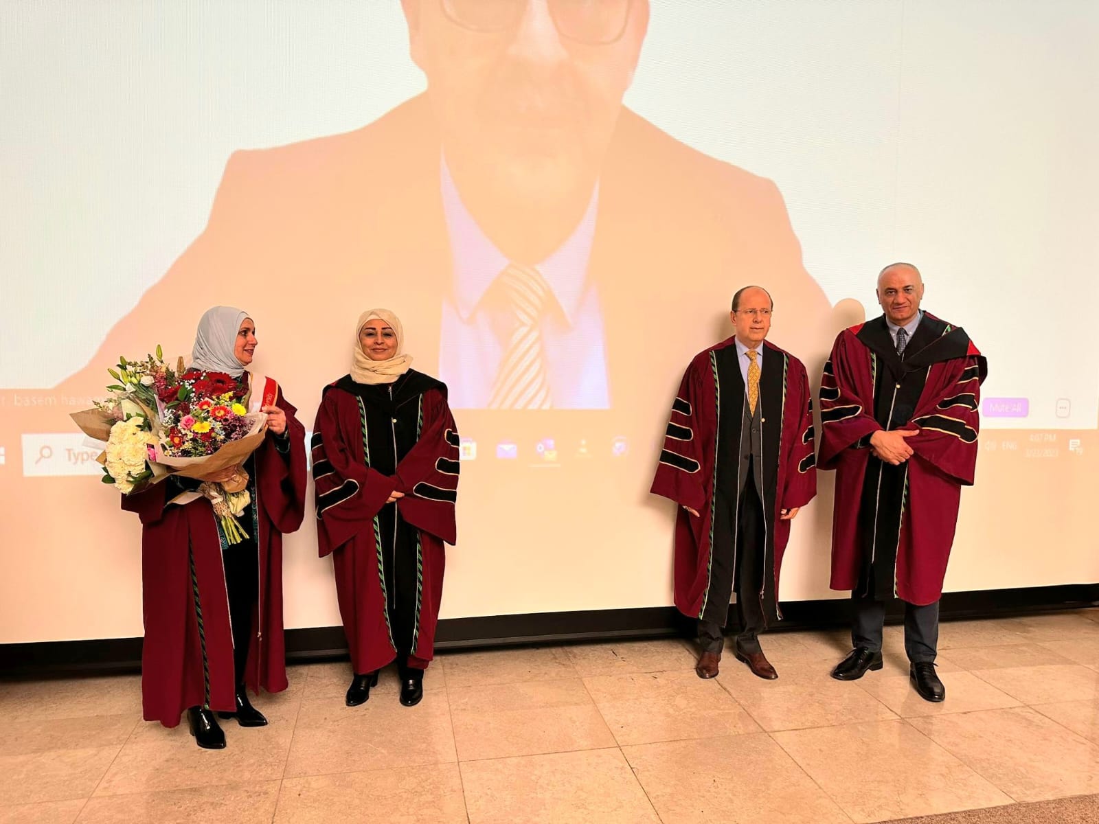 Defense A Ph.D. Dissertation by Huda Salameh in Educational Administration