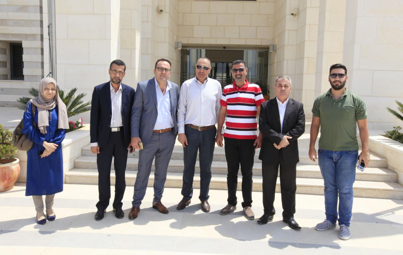 The Preventive Security delegation visit to Jenin campus 