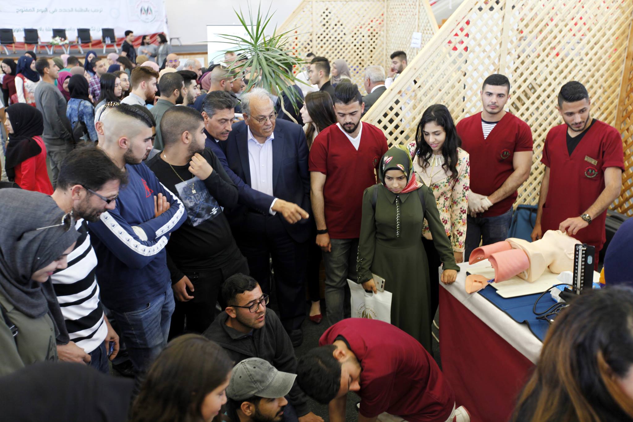 The Open Day for the 1948 Palestinian Territories Students