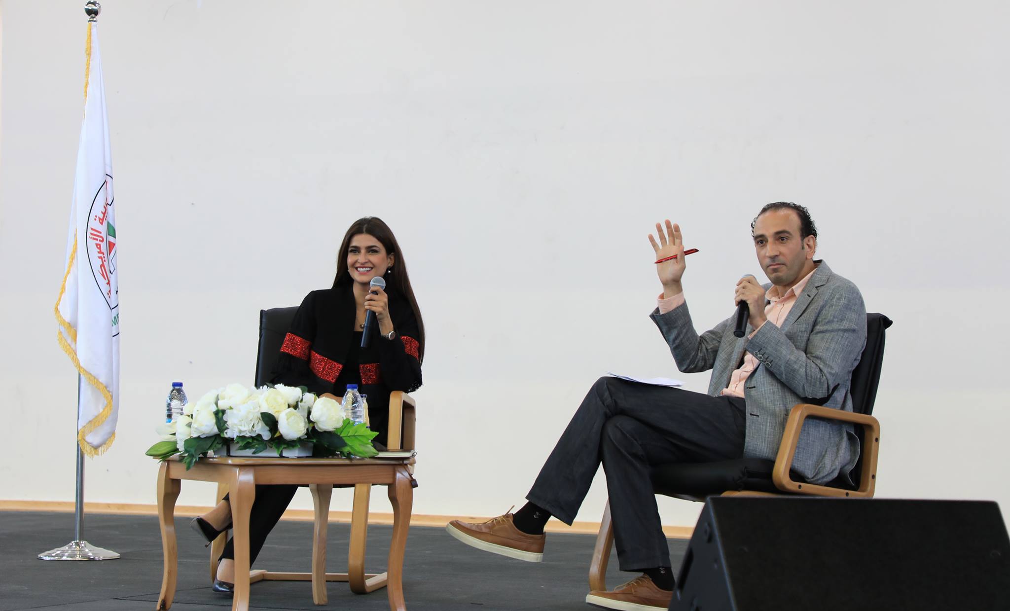 Open Interview With the Journalist Ola Al-Fares at the University
