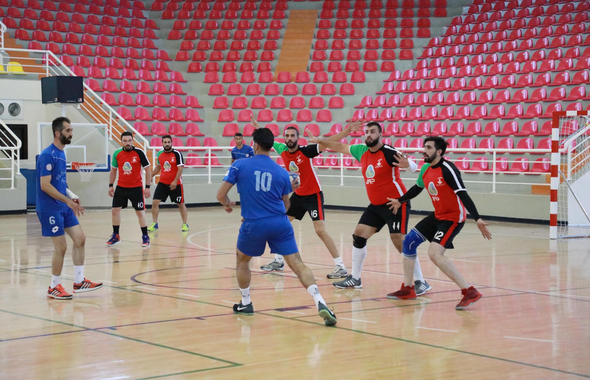 افتتاح دوري كرة اليد الفلسطيني