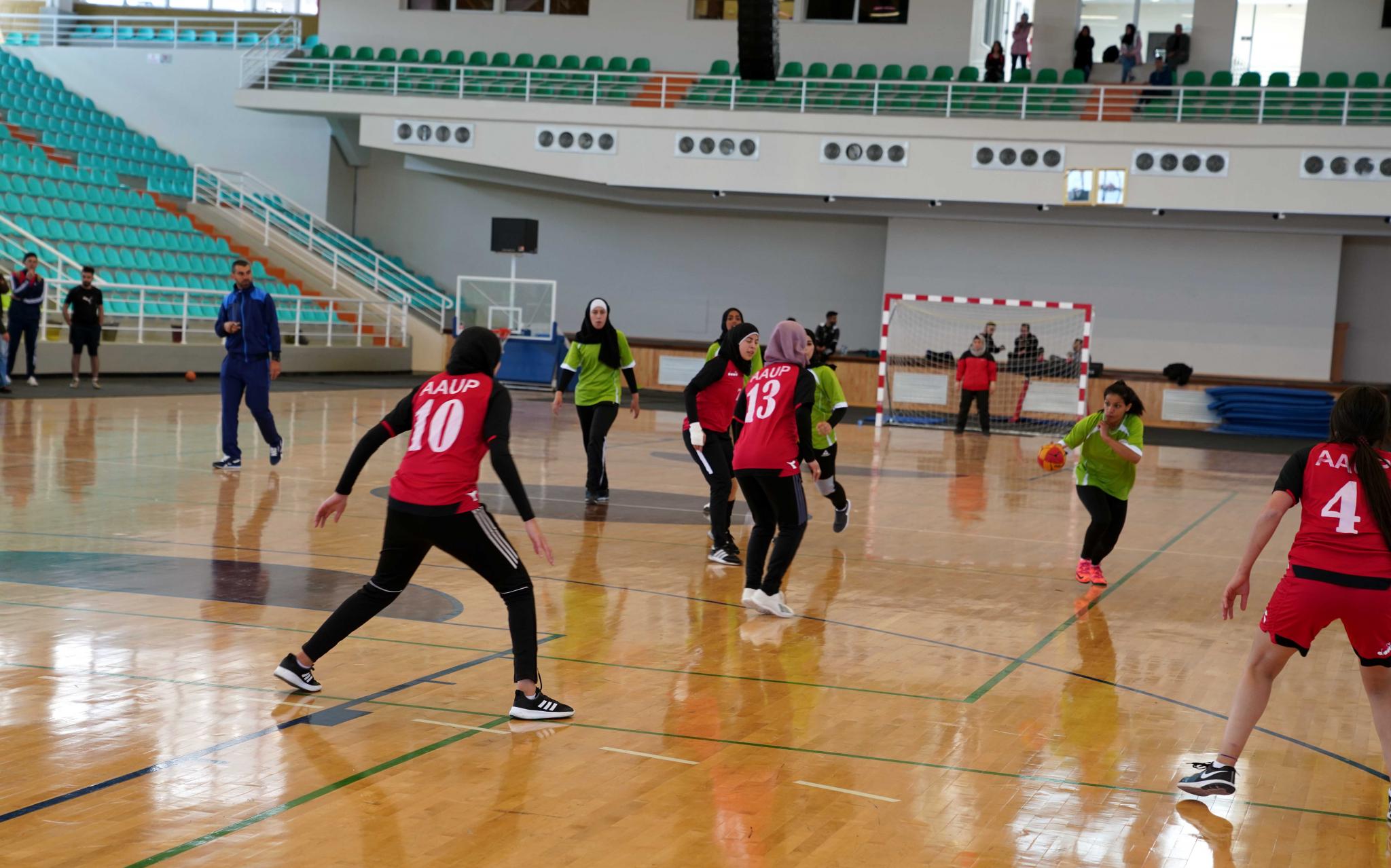 Female Handball Championship for Palestinian Universities