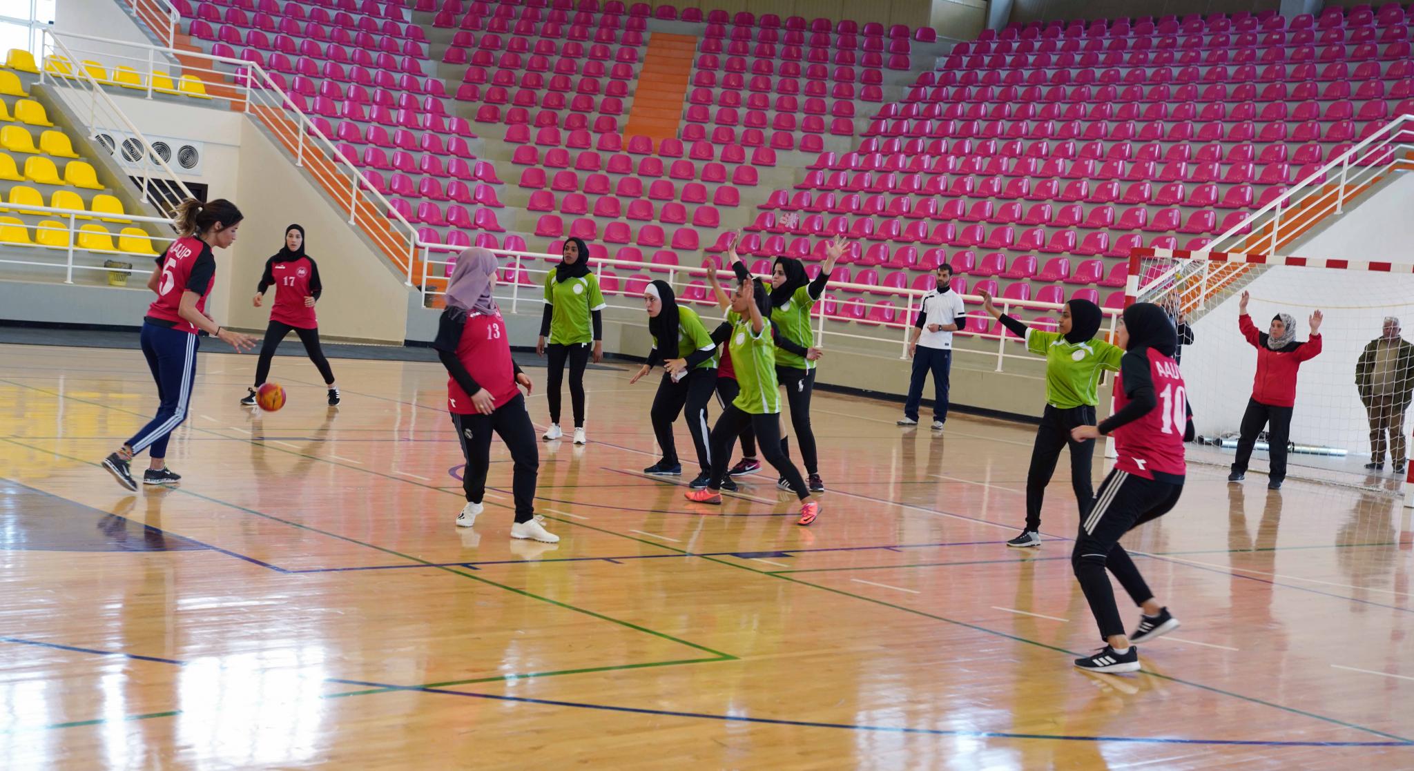 بطولة كرة اليد للإناث للجامعات الفلسطينية