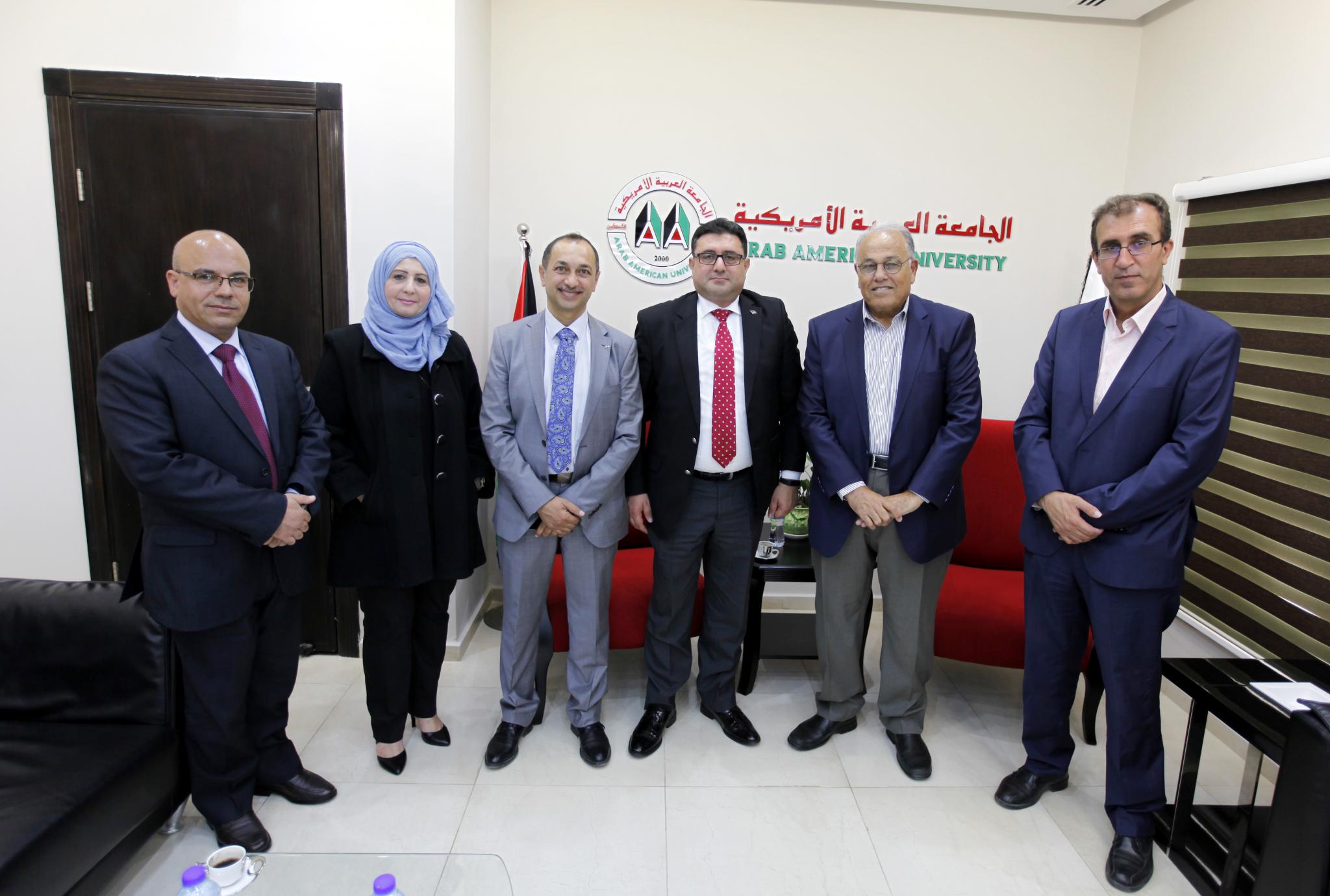 Dr. Ehab Al-Qabaj Visits the University