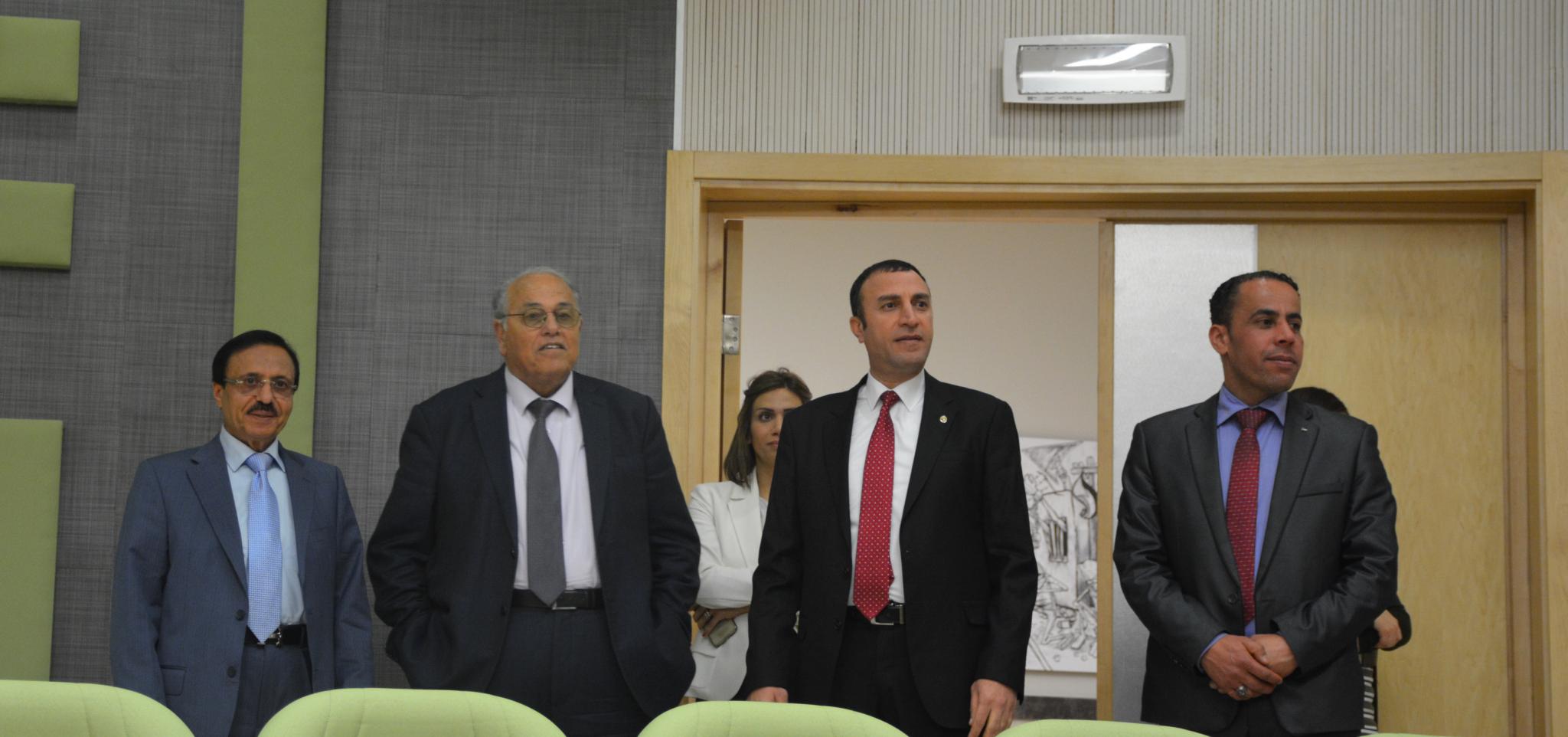 Venezuelan Ambassador to the State of Palestine Visits the University in Ramallah