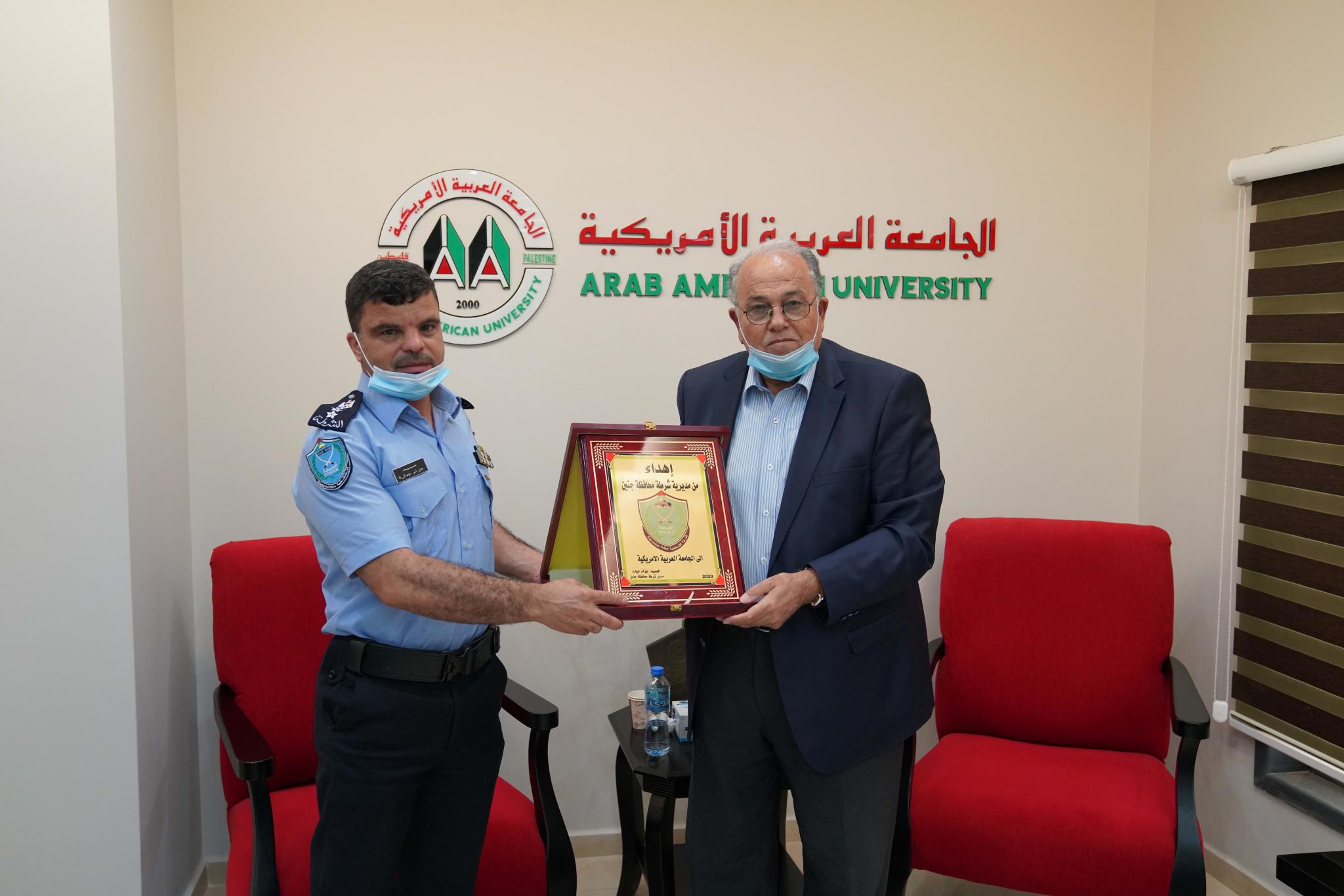 Police Chief of Jenin Visits AAUP
