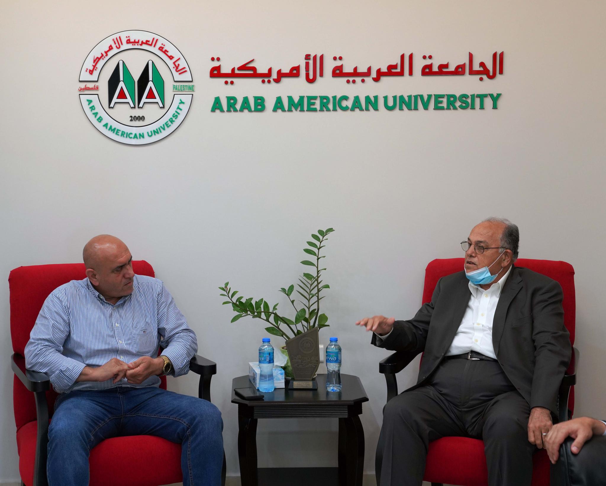 Jenin Governor Visits AAUP to Congratulate on the Accreditation of the Bachelor in Medicine Program