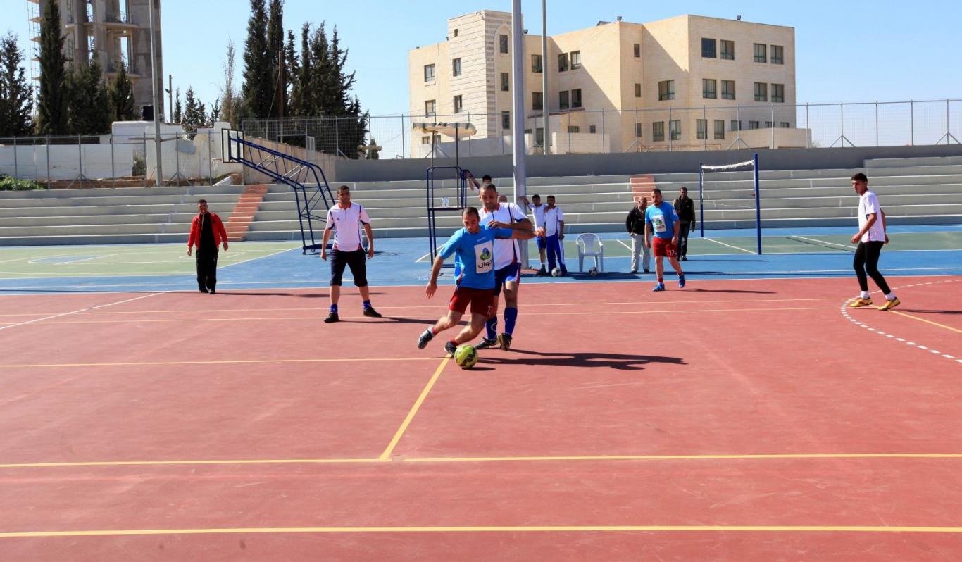 بطولة في خماسي كرة القدم لموظفي الجامعات الفلسطينية